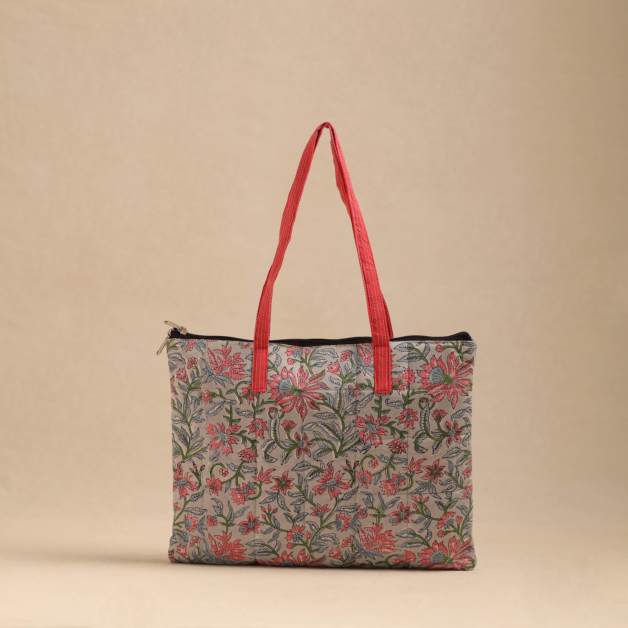 NOORI BAZAR Handmade Quilted Cotton Hand Bag 31