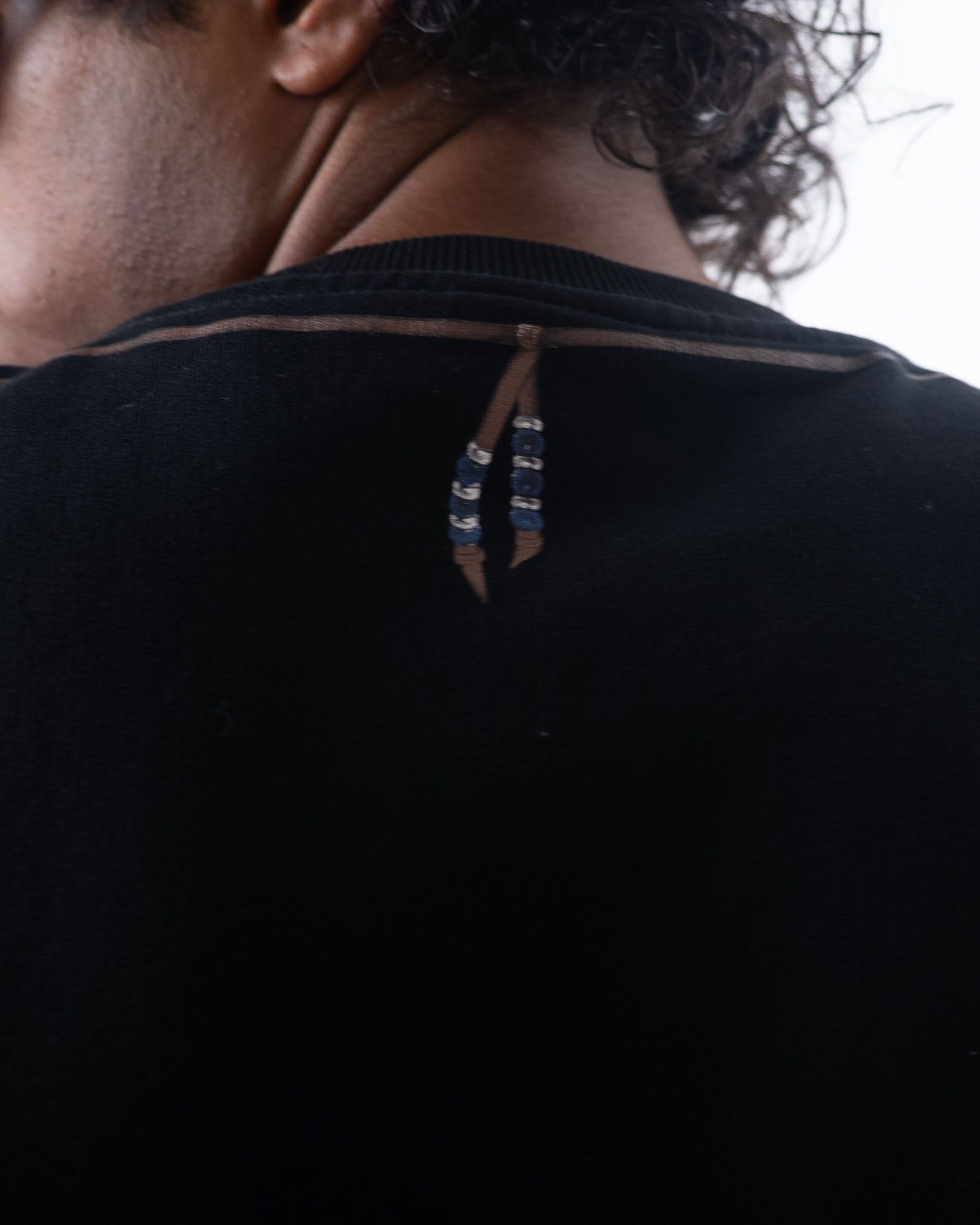 Marcelo Burlon Single Chain Feathers Over Sweatshirt - view 3