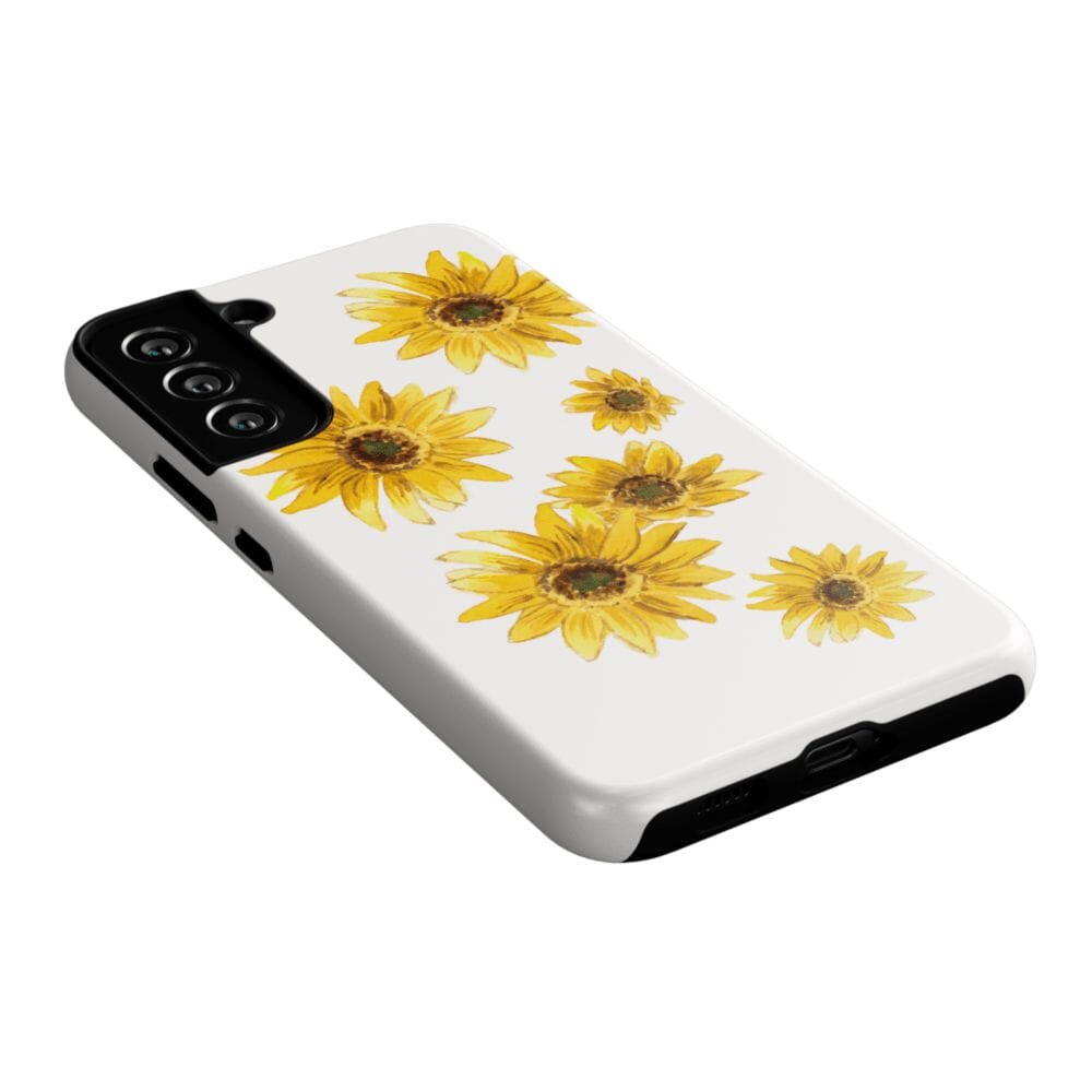 Casetry Golden Garden | Yellow Sunflower Floral Samsung Case - view 22