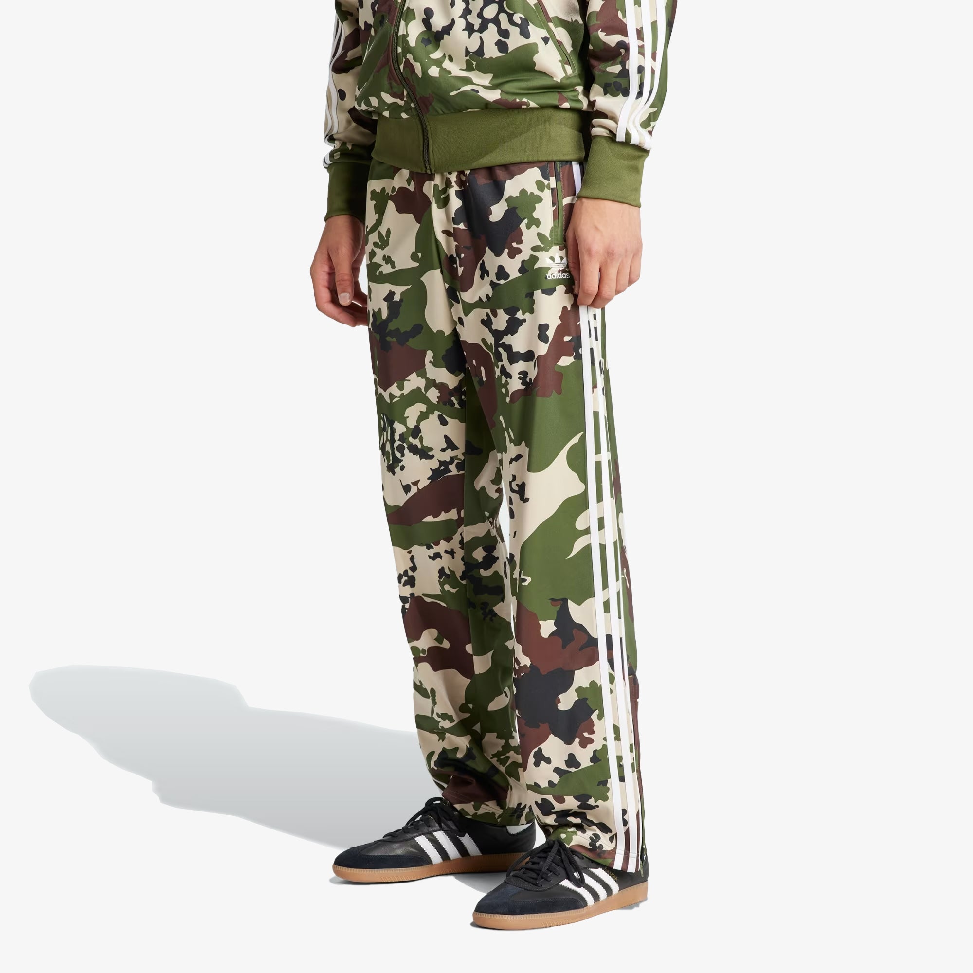 Adidas Originals | CAMO FOOTBALL TRACK PANTS { WILD PINE