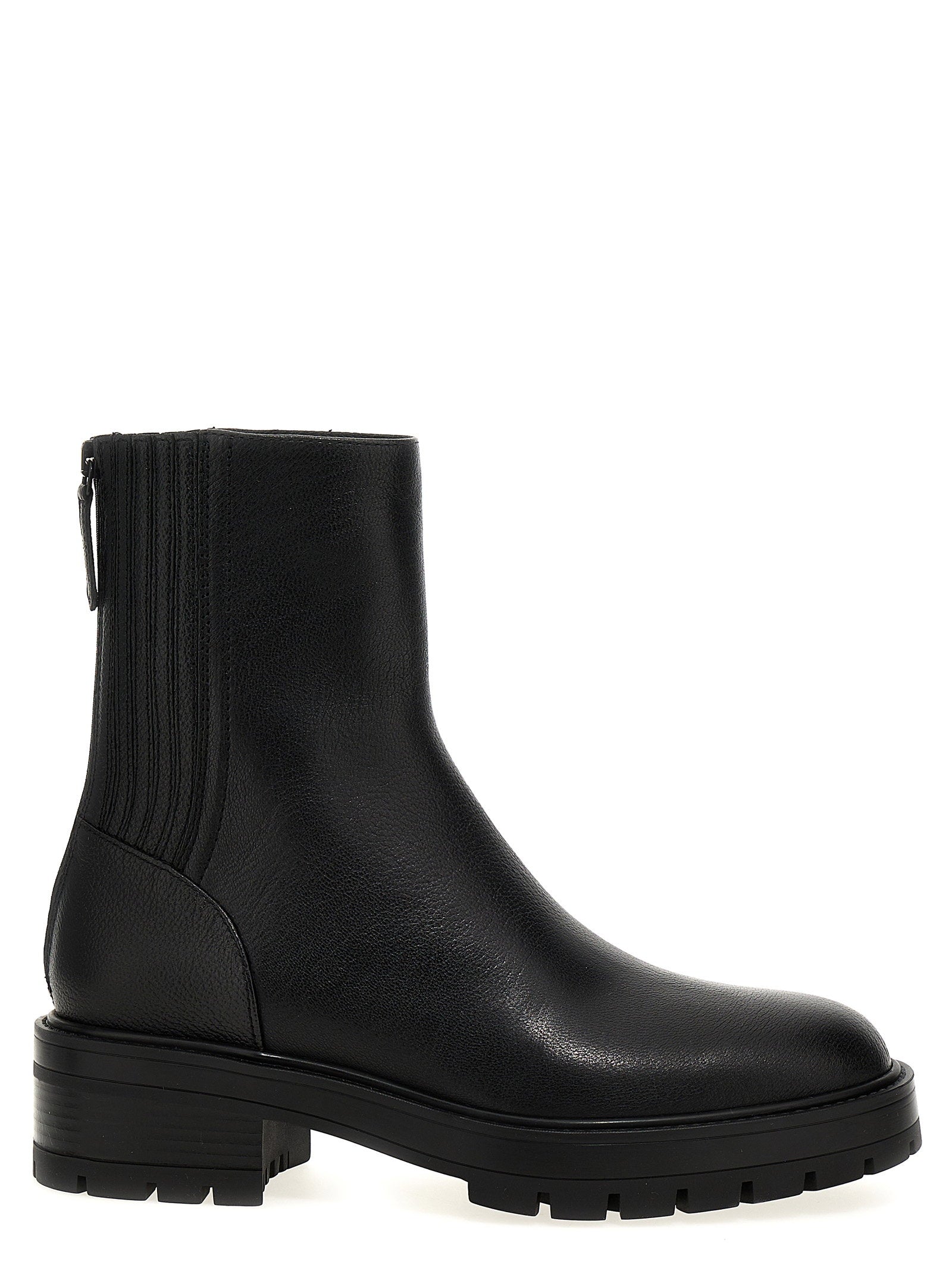 Aquazzura Saint Honore Ankle Boots – 100% calfskin leather