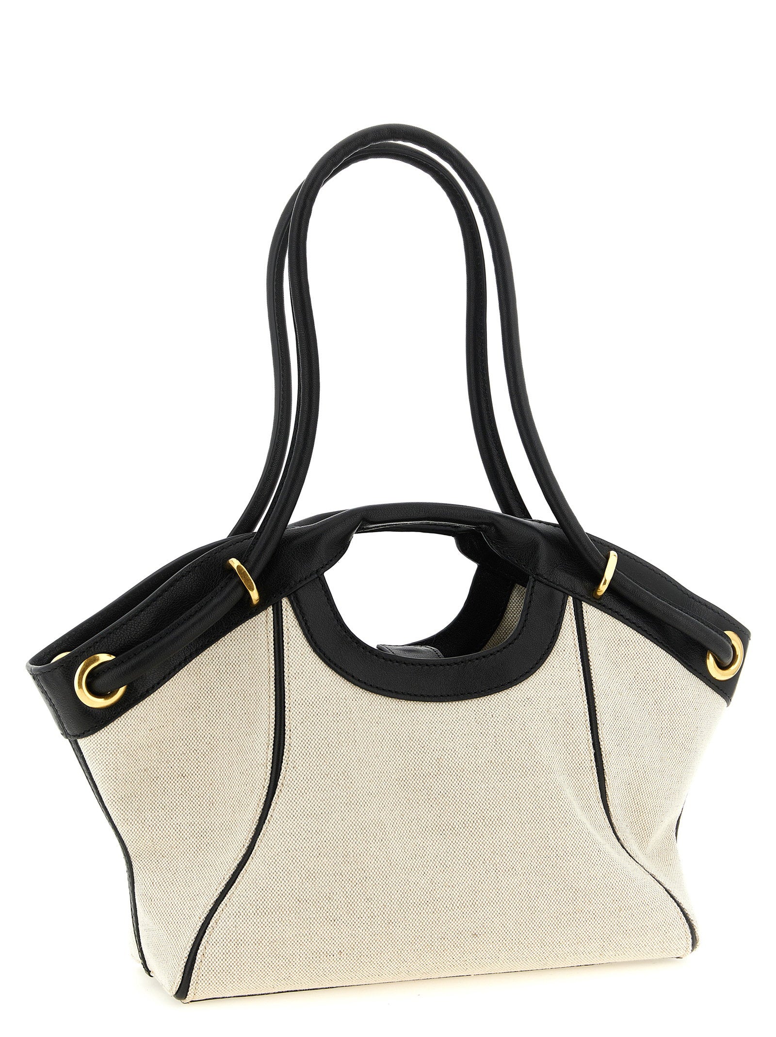 Balmain Medium Tote Shopping Bag – 58% cotton, 42% linen - view 2