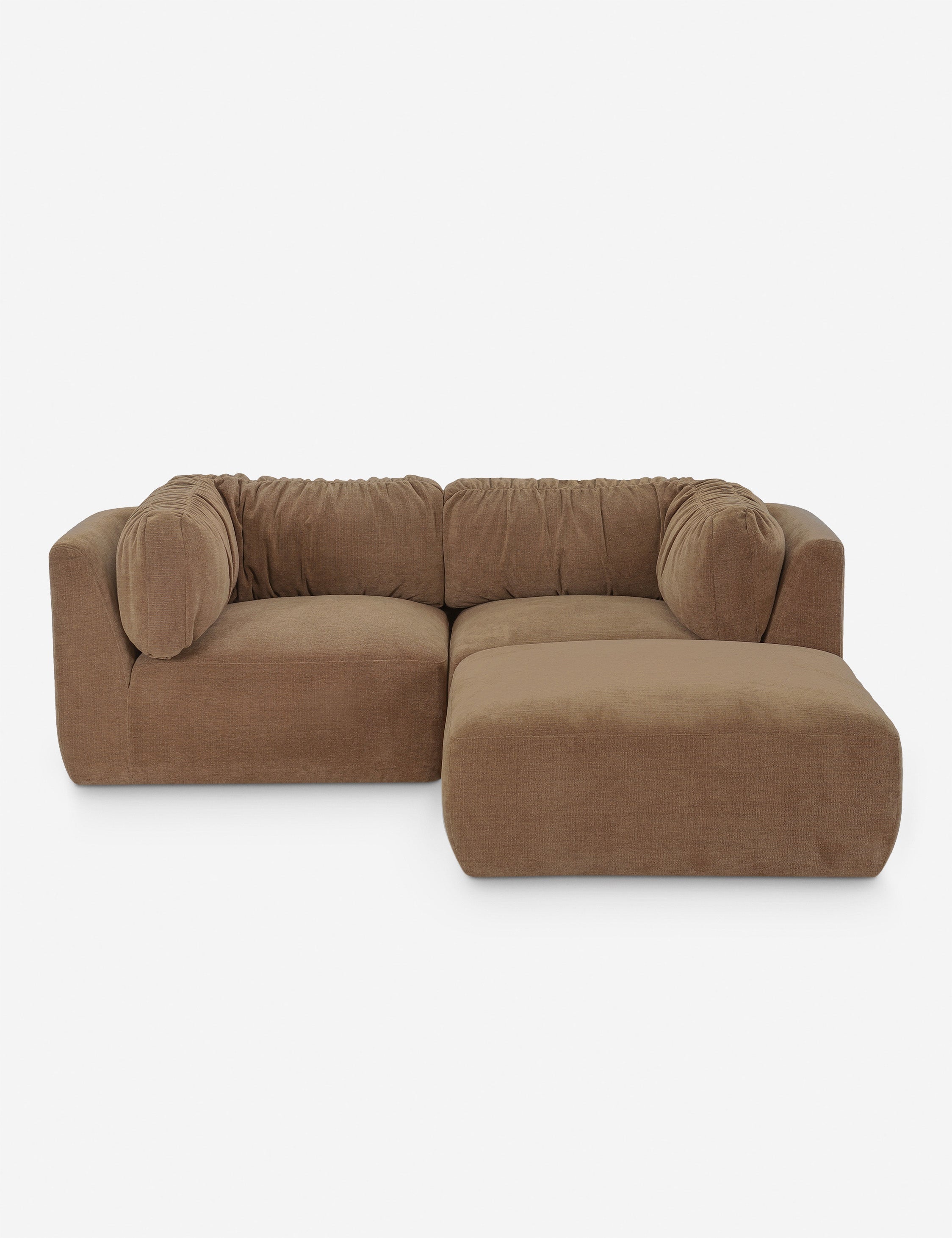 Lulu and Georgia Marona Modular 3-Piece Chaise Sectional Sofa