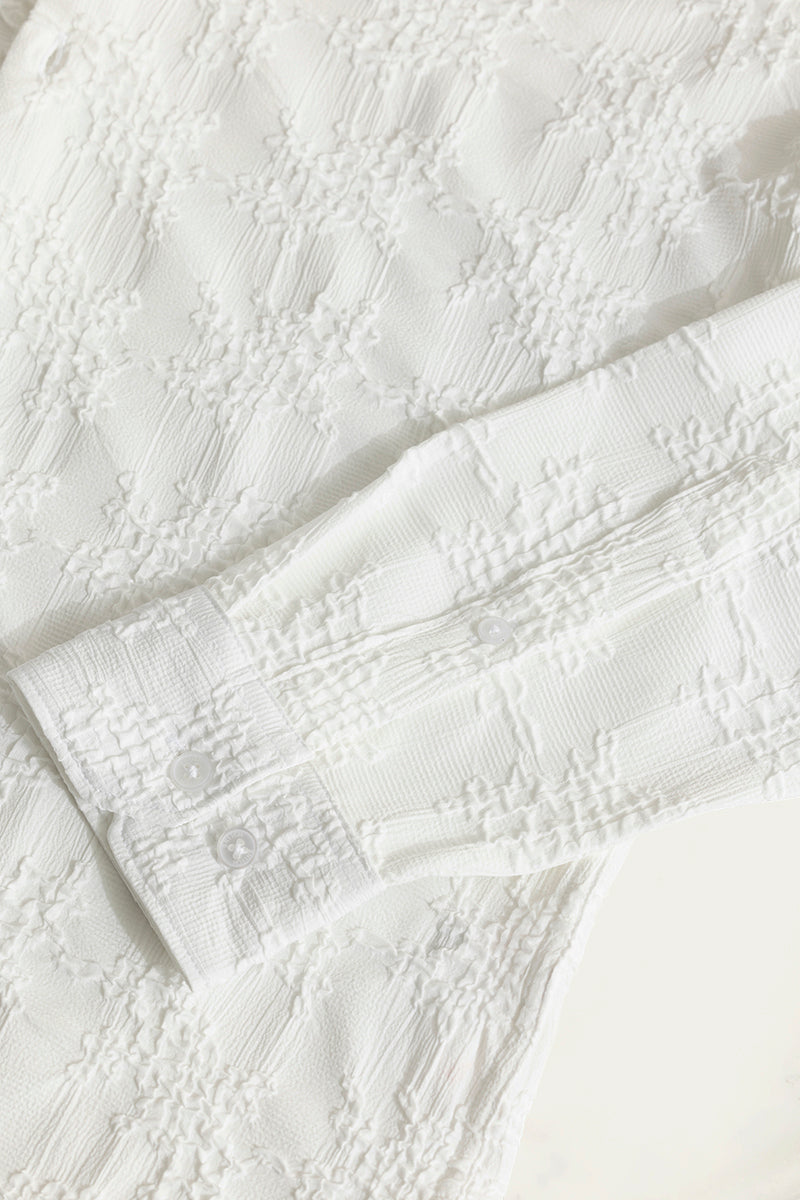 SNITCH Quilon White Shirt - view 7