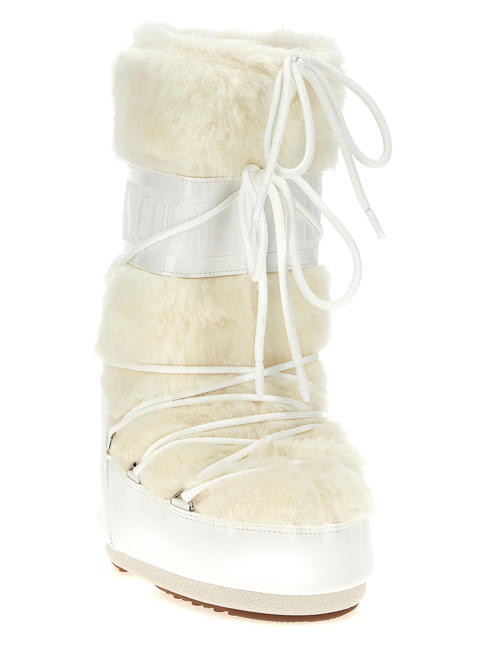Moon Boot Icon Faux Fur Boots - view 2