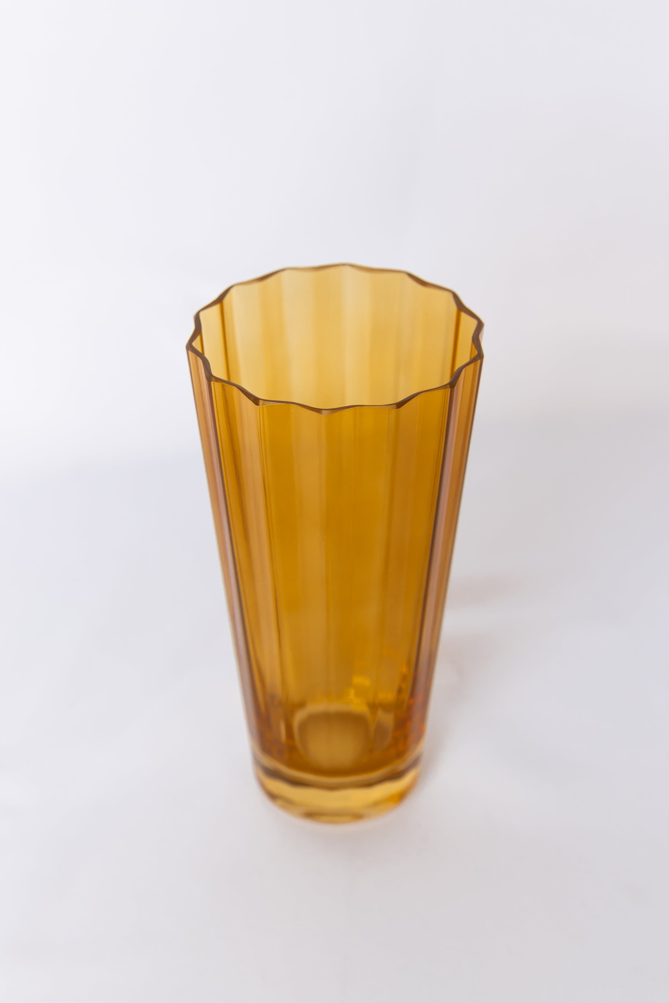 Estelle Colored Glass Estelle Colored Sunday High Balls - Set of 2 {Butterscotch} - view 4