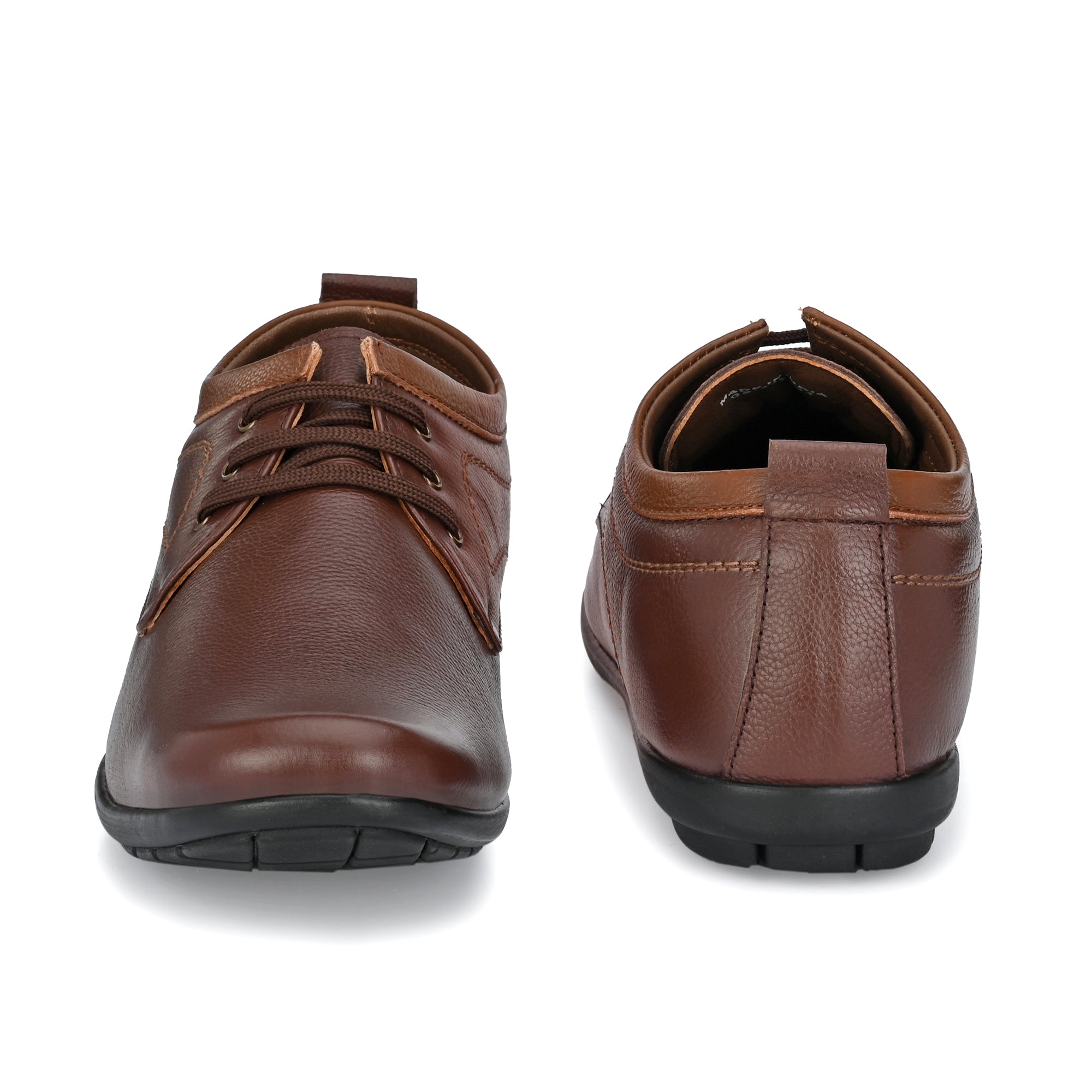 egoss-shoes Egoss Casual Genuine Leather Derby Shoes For Men - view 4