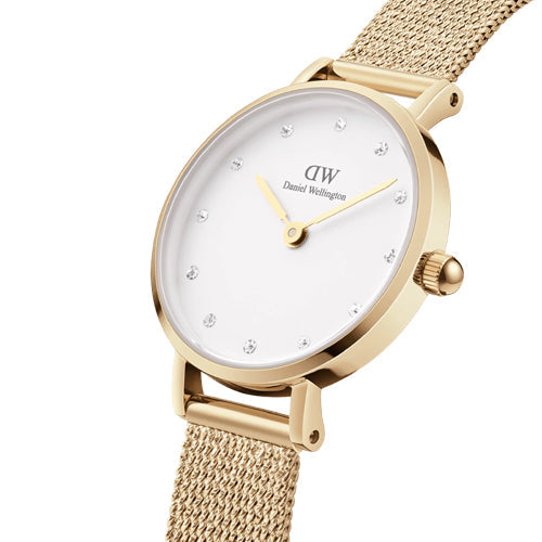 Daniel Wellington Petite Lumine Pressed Evergold Eggshell White Dial Women 28mm DW00100604 - view 2