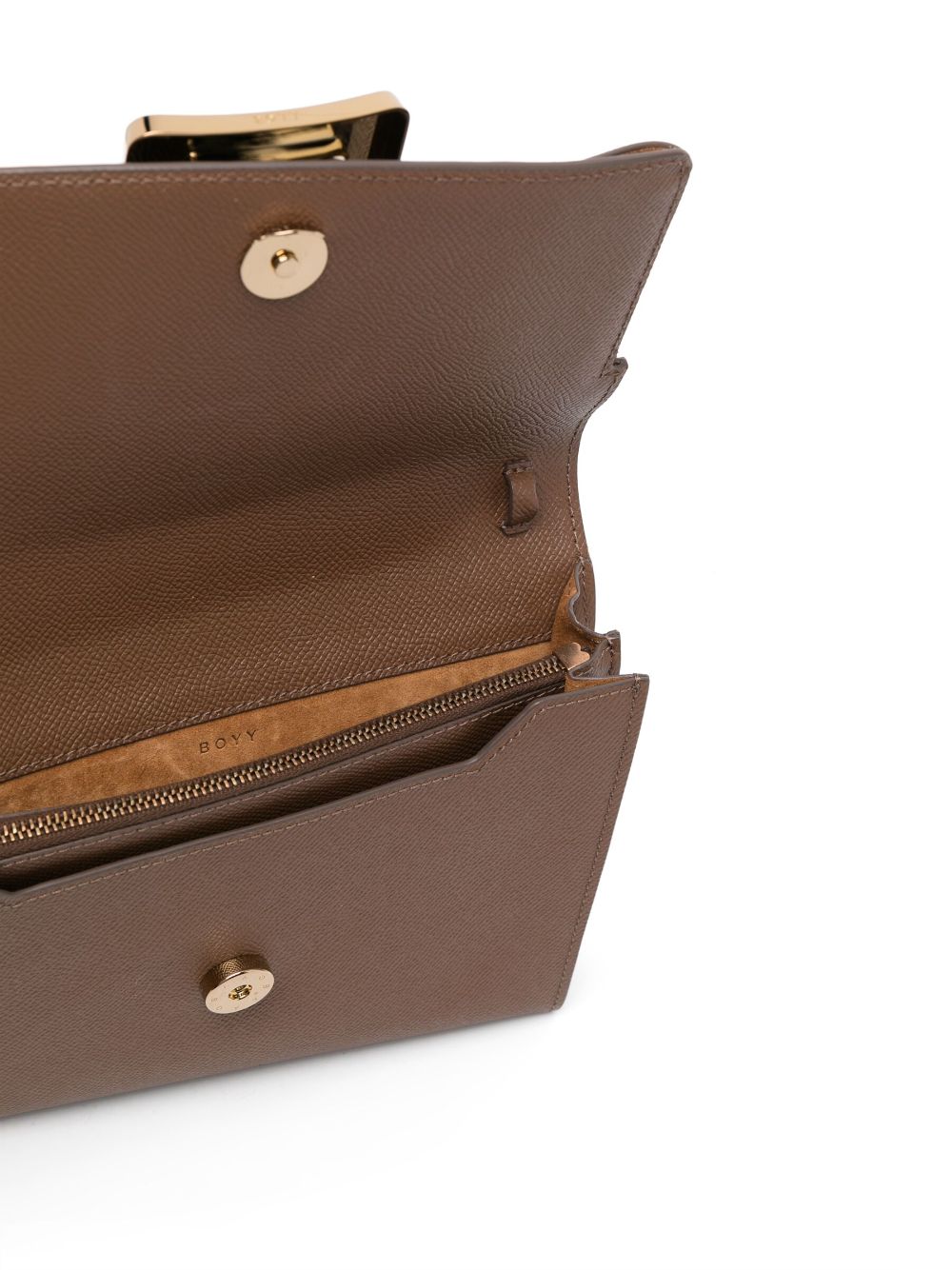 Boyy Buckle Travel Case Epsom Leather Handbag - view 2