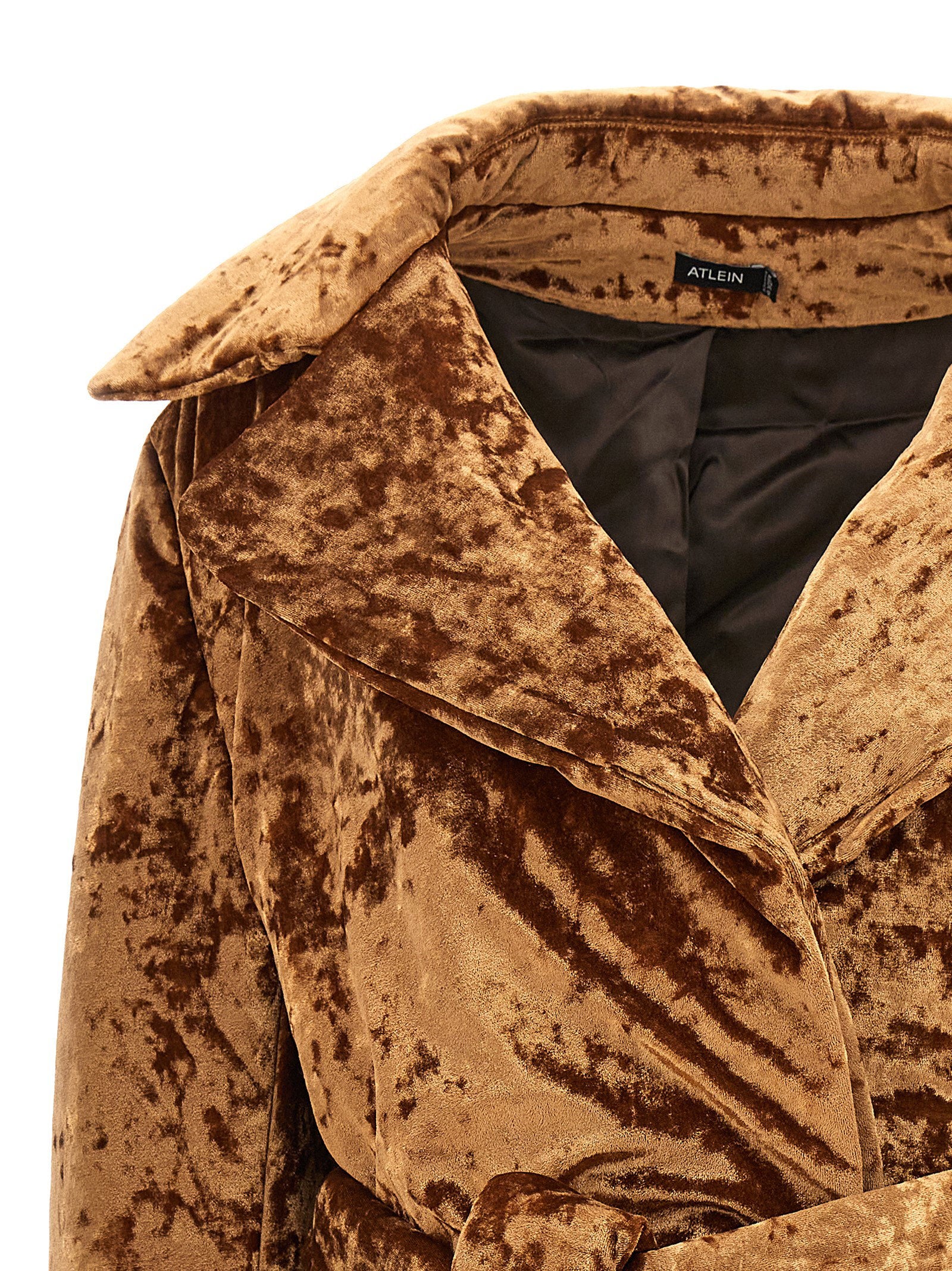 Atlein Crushed Velvet Coat - view 3