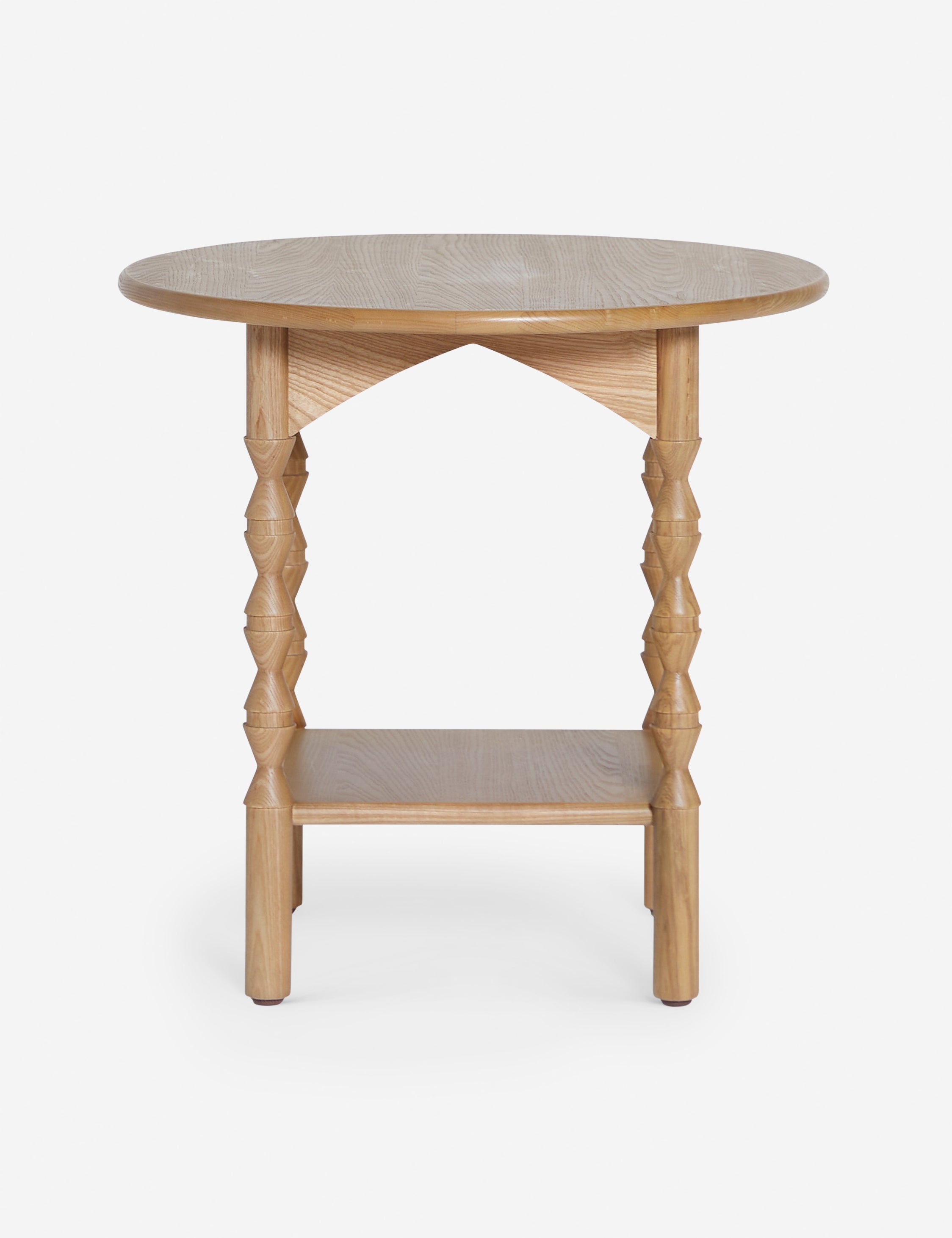 Lulu and Georgia Topia Round Side Table by Ginny Macdonald