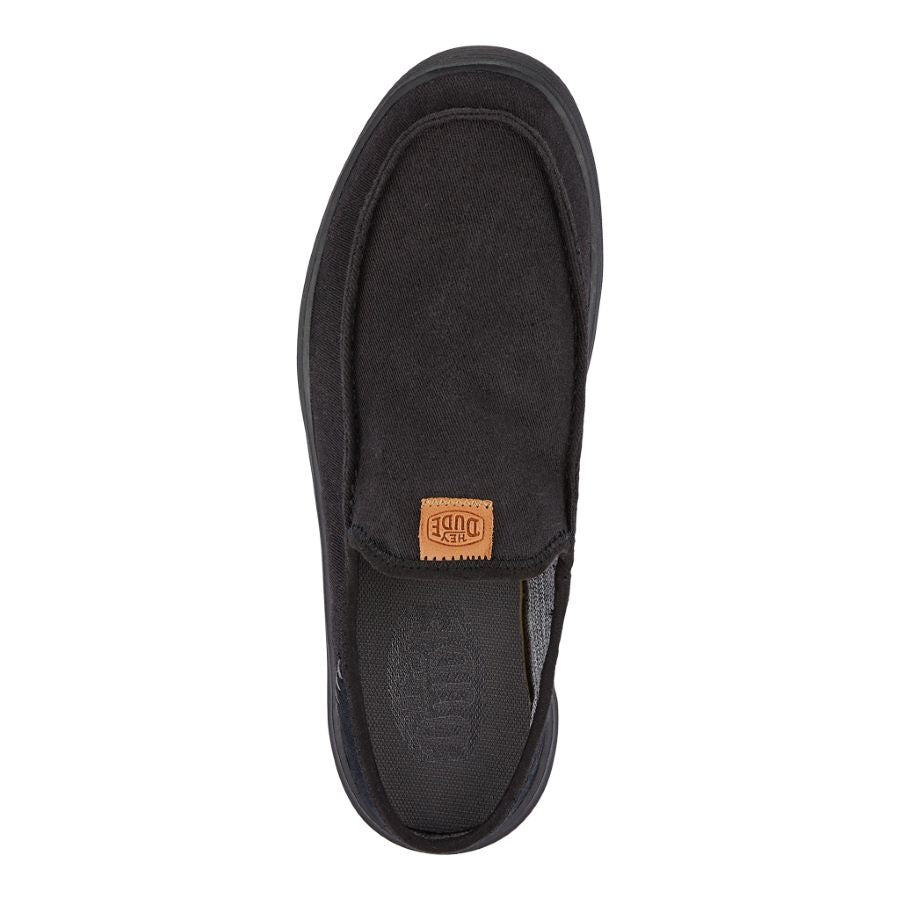 HEYDUDE shoes Austin Workwear - Black/Black – Men's - view 6