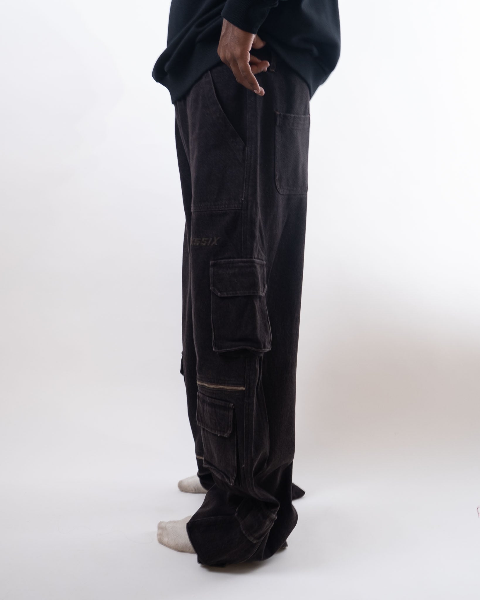Six5Six Ozone Denim Cargos -Unisex - view 3
