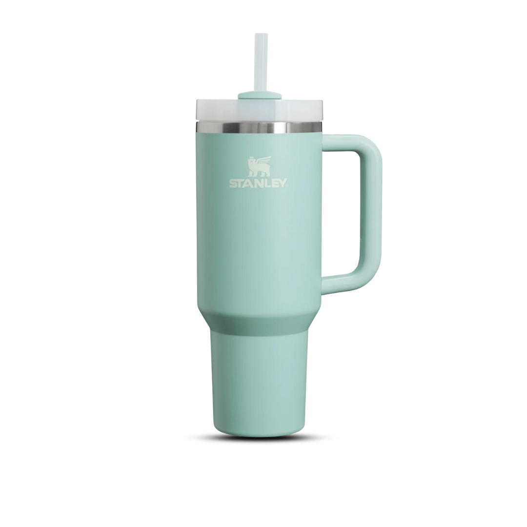 HYPE ELIXIR Stanley Quencher H2.0 FlowState™ Tumbler | 40 OZ Seafoam