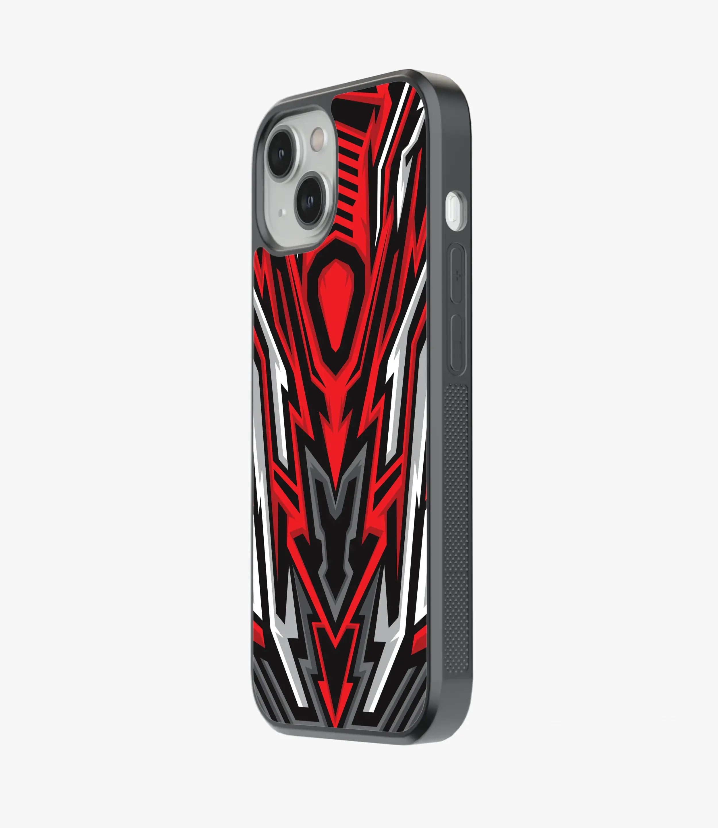 The Case Company Abstract Speed Demon Pattern Glass Case - view 4