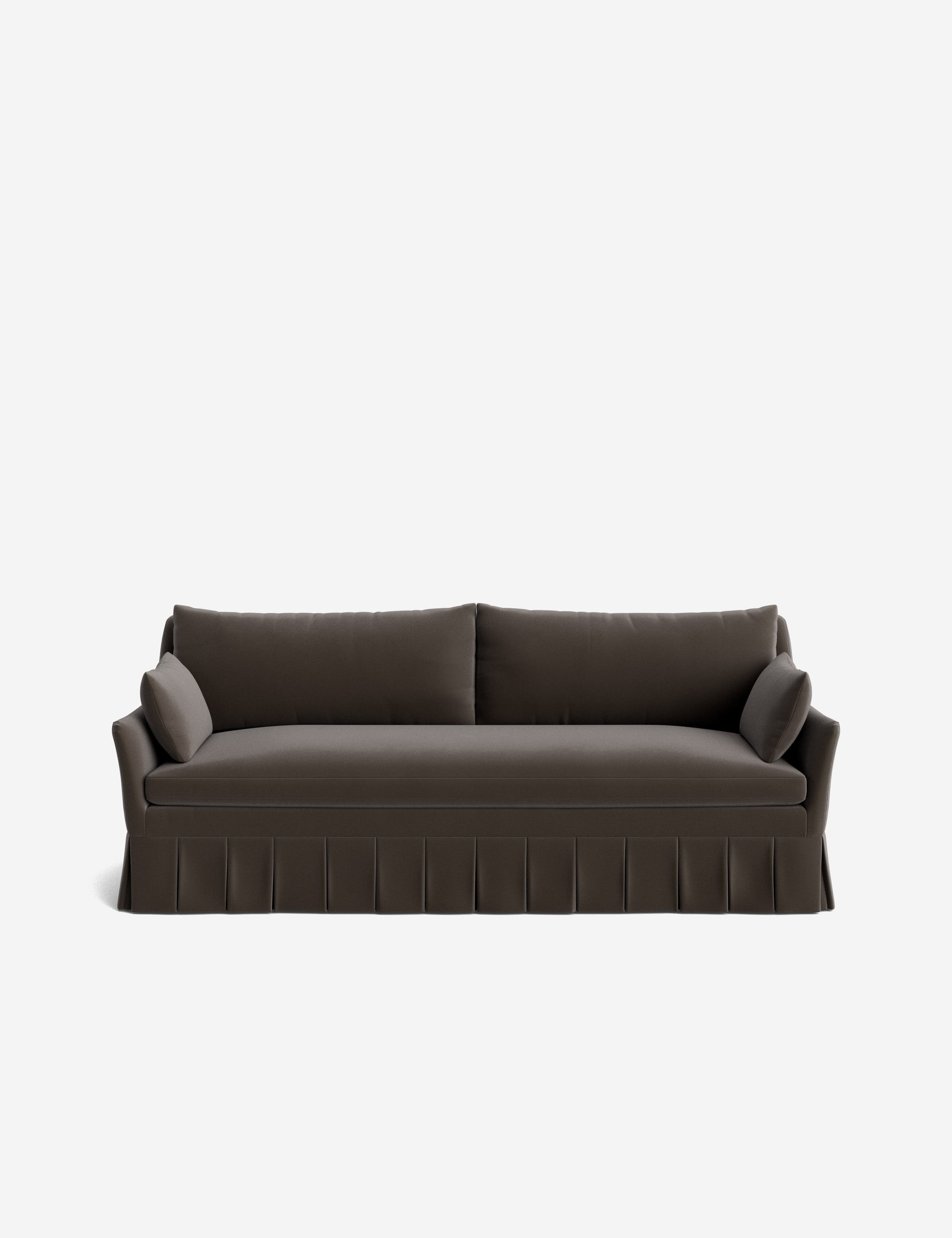 Lulu and Georgia Portola Pleated Sofa - view 71