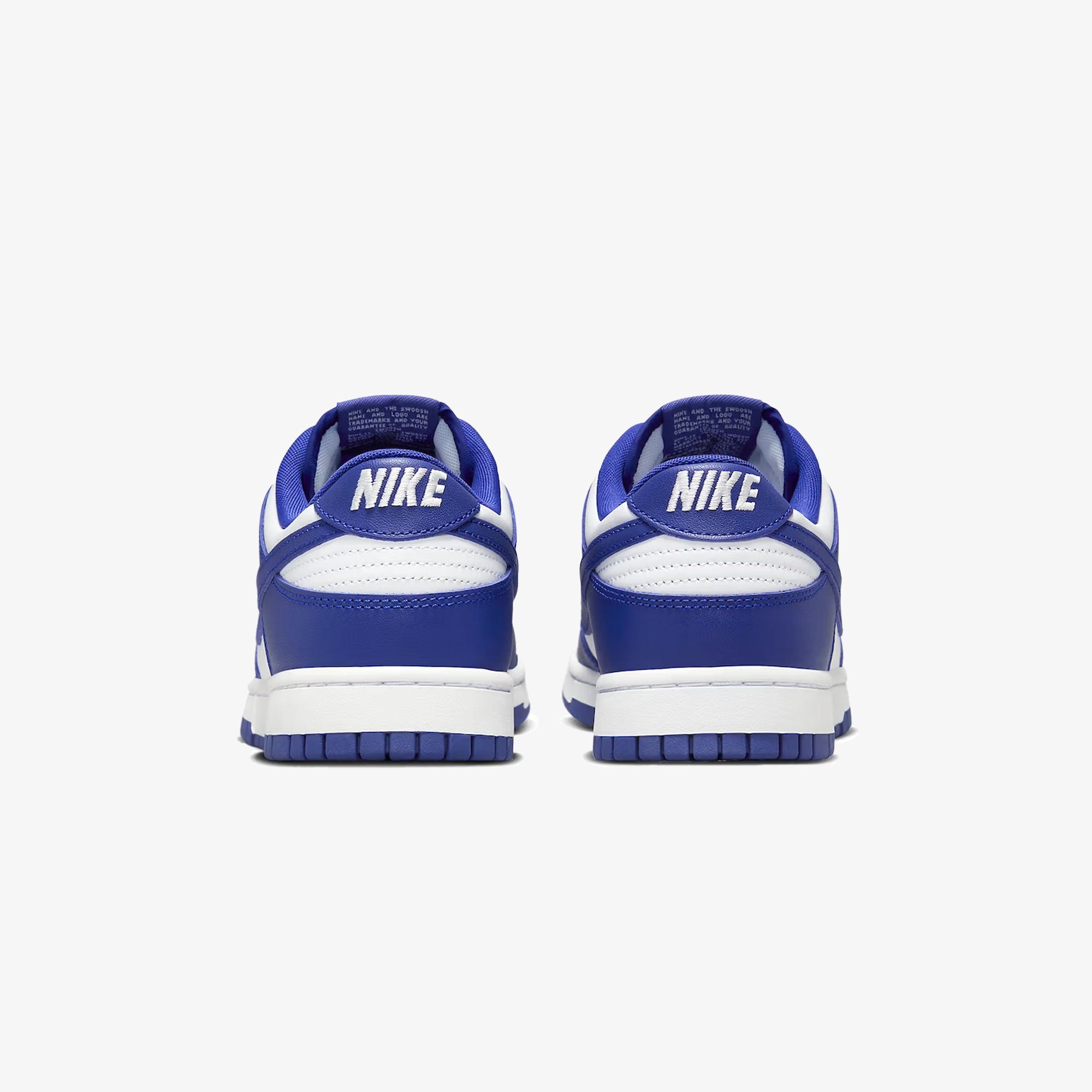 Nike | DUNK LOW RETRO { WHITE/CONCORD-UNIVERSITY BLUE - view 3