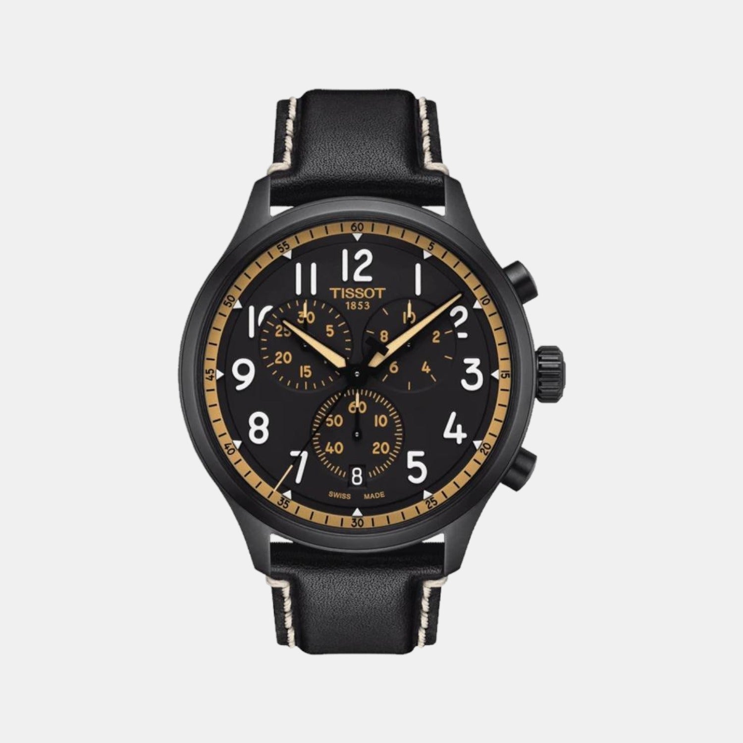 Tissot Chrono Xl Men Quartz Chronograph Leather Watch T1166173605202