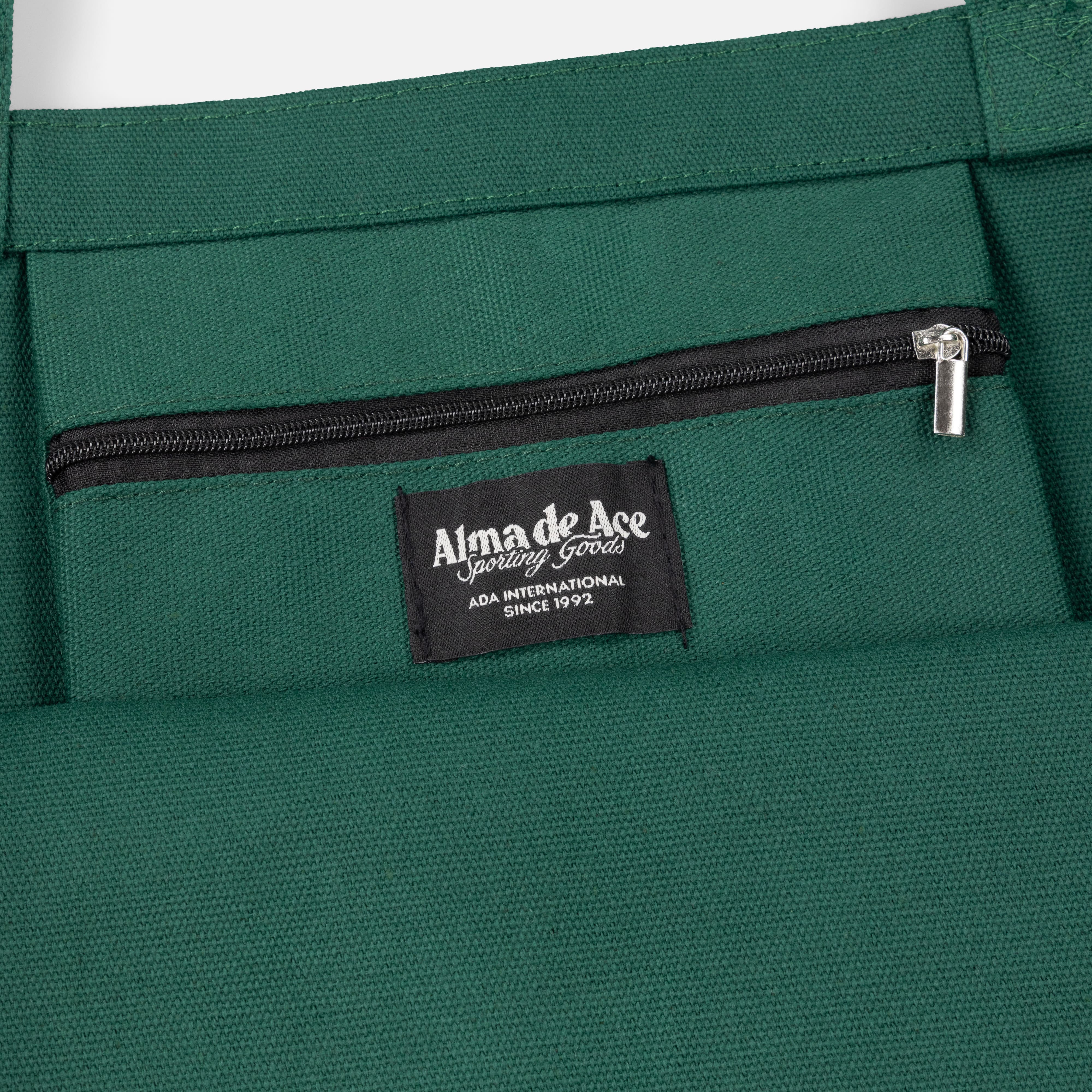 Alma De Ace Sporting Goods Forest Green Tote Bag - view 2