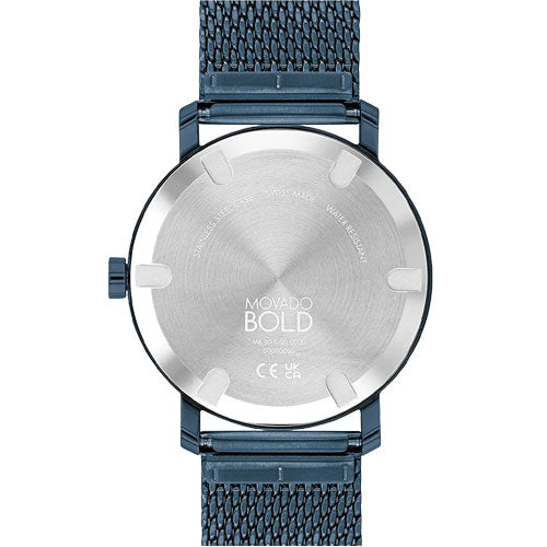 Movado Bold Evolution Blue Dial Men 40mm - view 3
