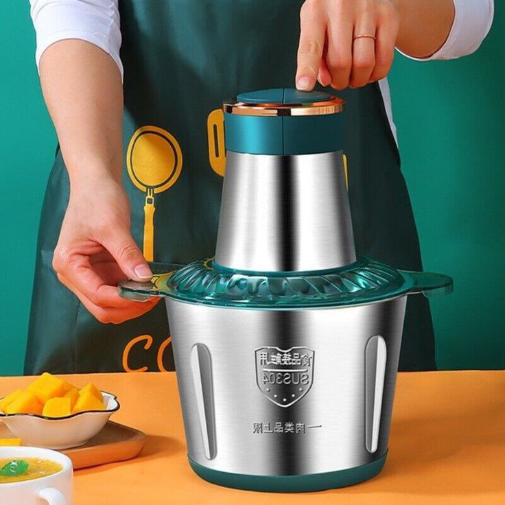 Catterton Stainless Steel 2L Electric Food Grinder