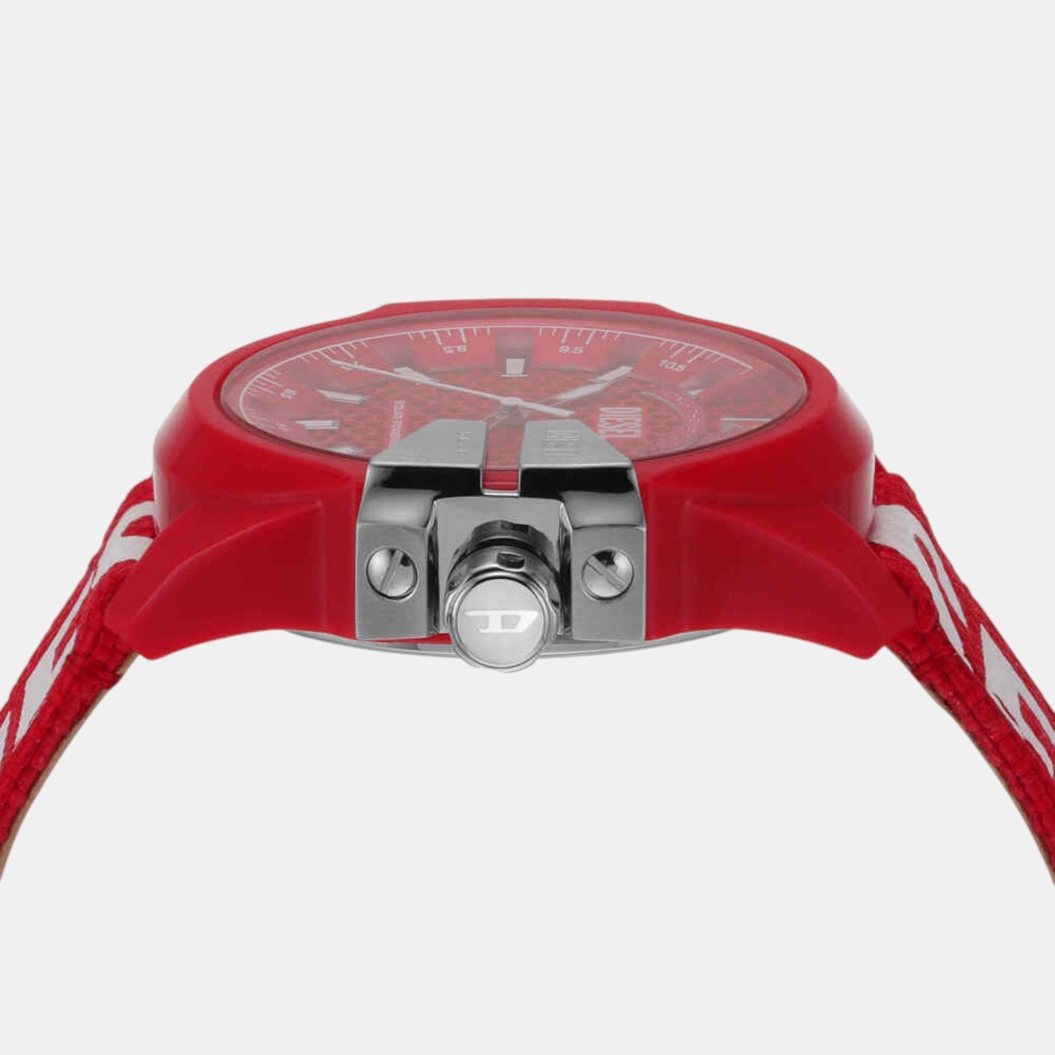 Diesel Baby Chief Men Solar Red Dial Analog Polyurethane Watch DZ4619 - view 2
