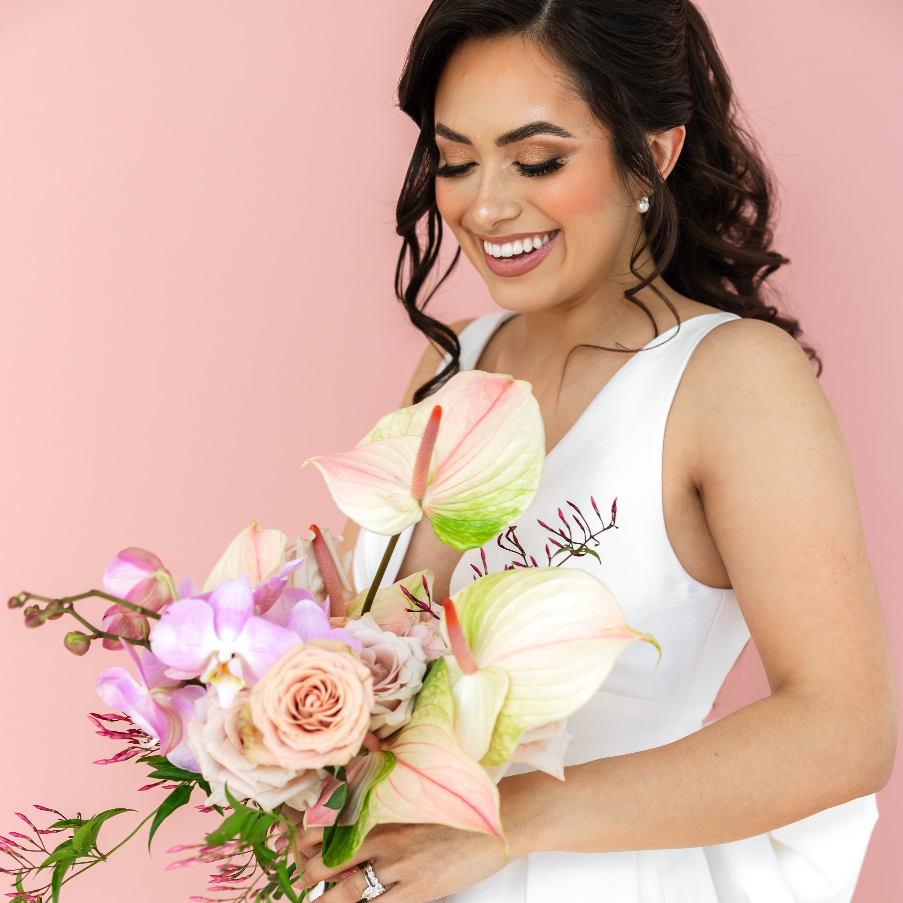 Lavender and lime – fiftyflowers.com Blush, Lavender, and Lime Galore Styled Wedding