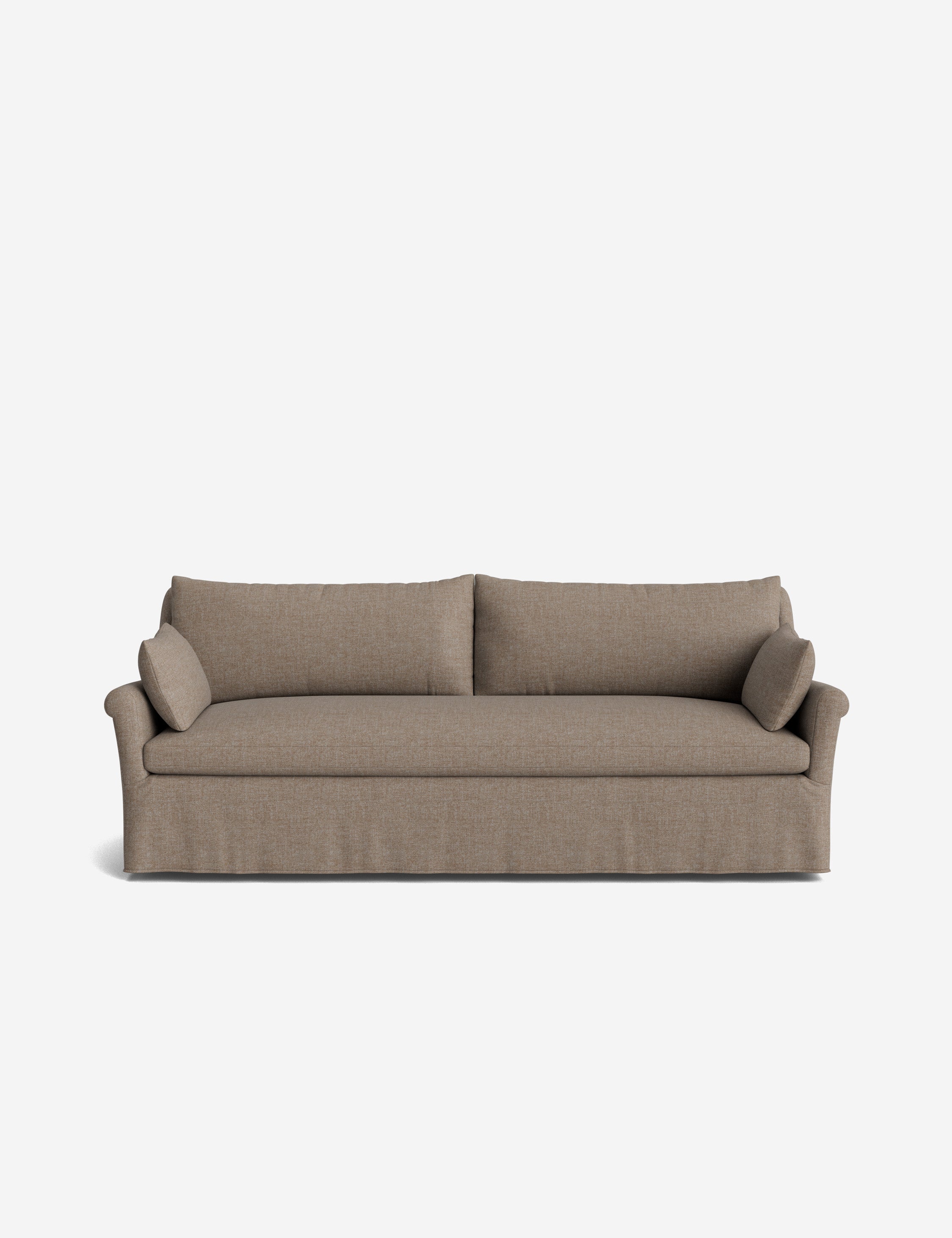 Lulu and Georgia Portola Rolled Arm Slipcover Sofa - view 77