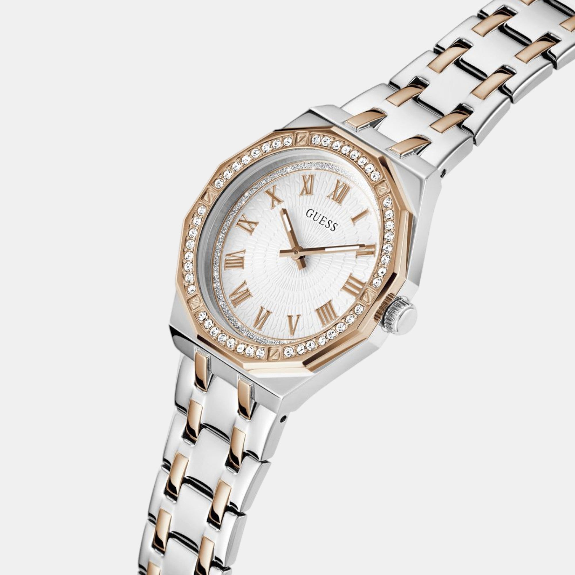 Guess Desire Women Quartz White Dial Analog Stainless Steel Watch GW0770L5 - view 3