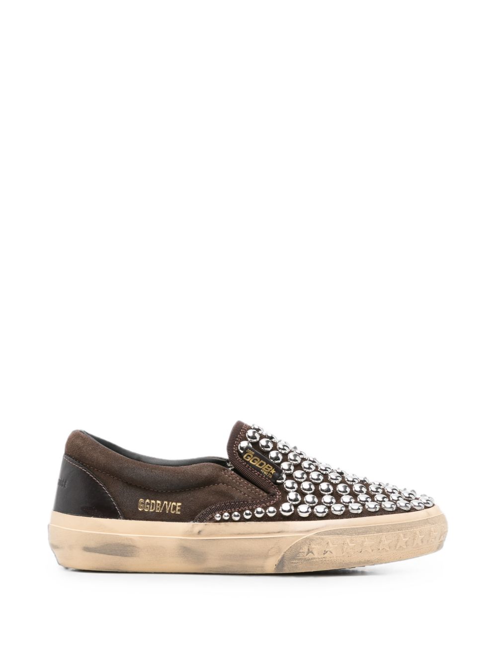 GOLDEN GOOSE Sneakers BROWN – Cow Leather 100%