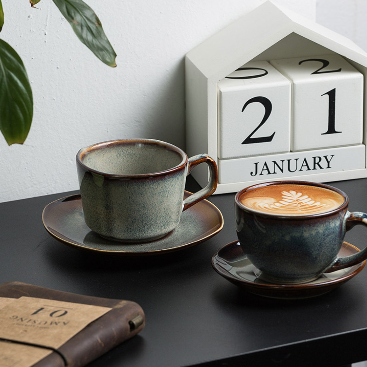 Nestasia Square Cup and Saucer - view 2
