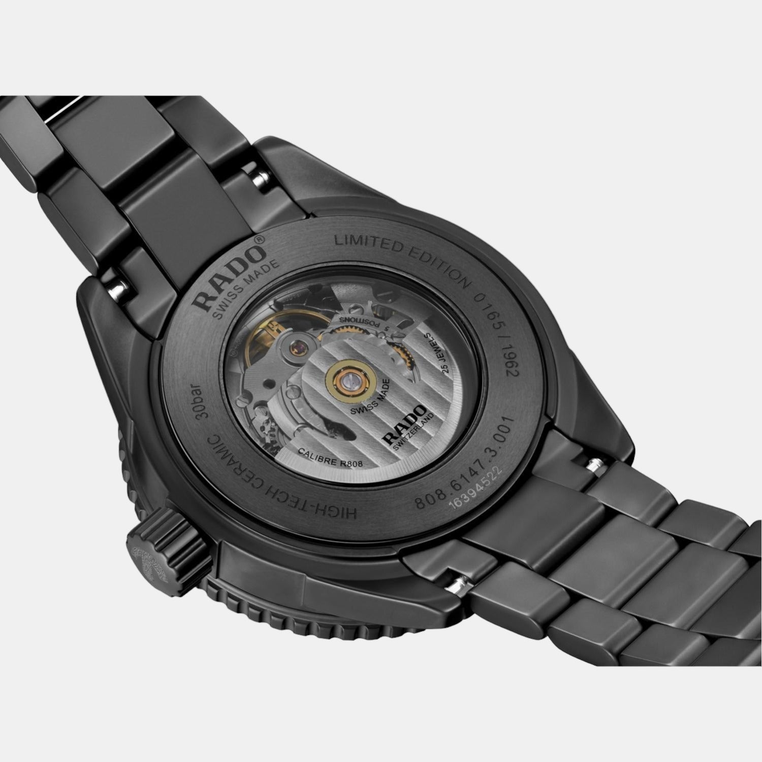 Rado Captain Cook Men Automatic Black Dial Analog Ceramic Watch R32147162 - view 4
