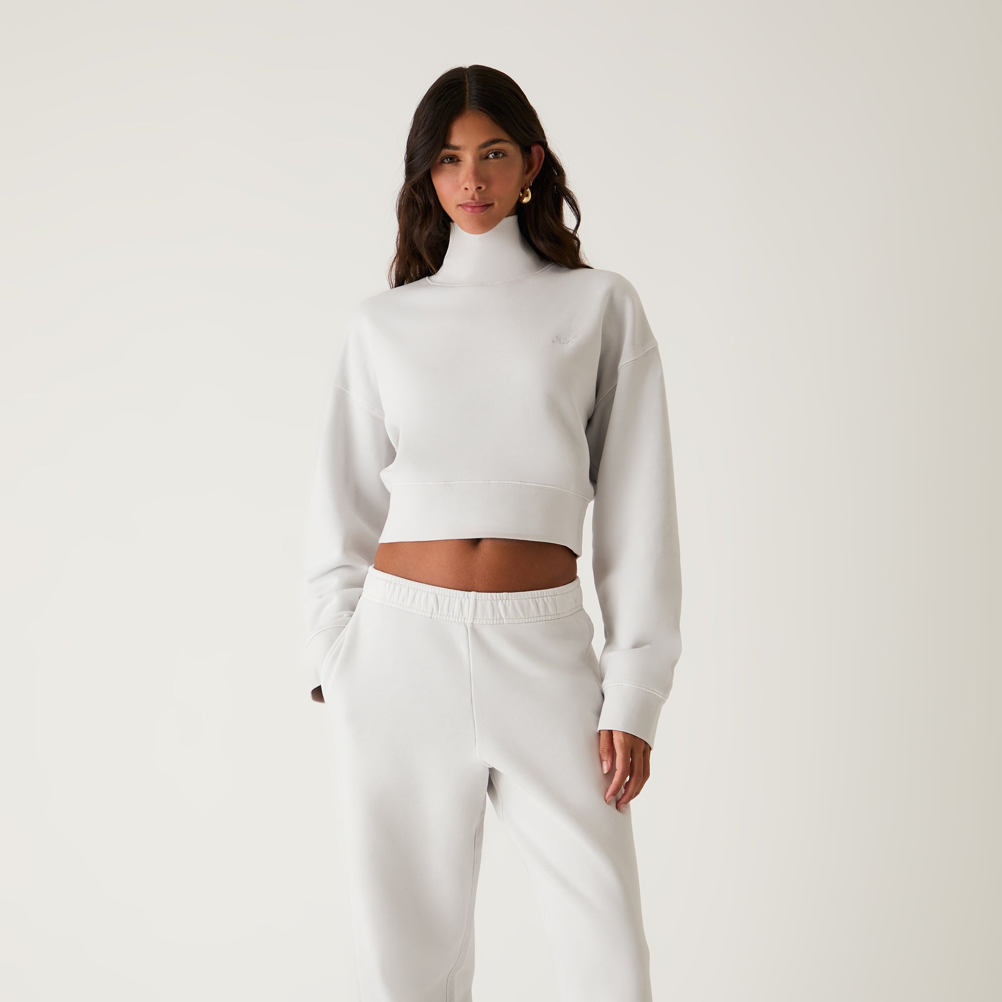 Kith Women Maryn Cropped Turtleneck - Cirrus - view 2