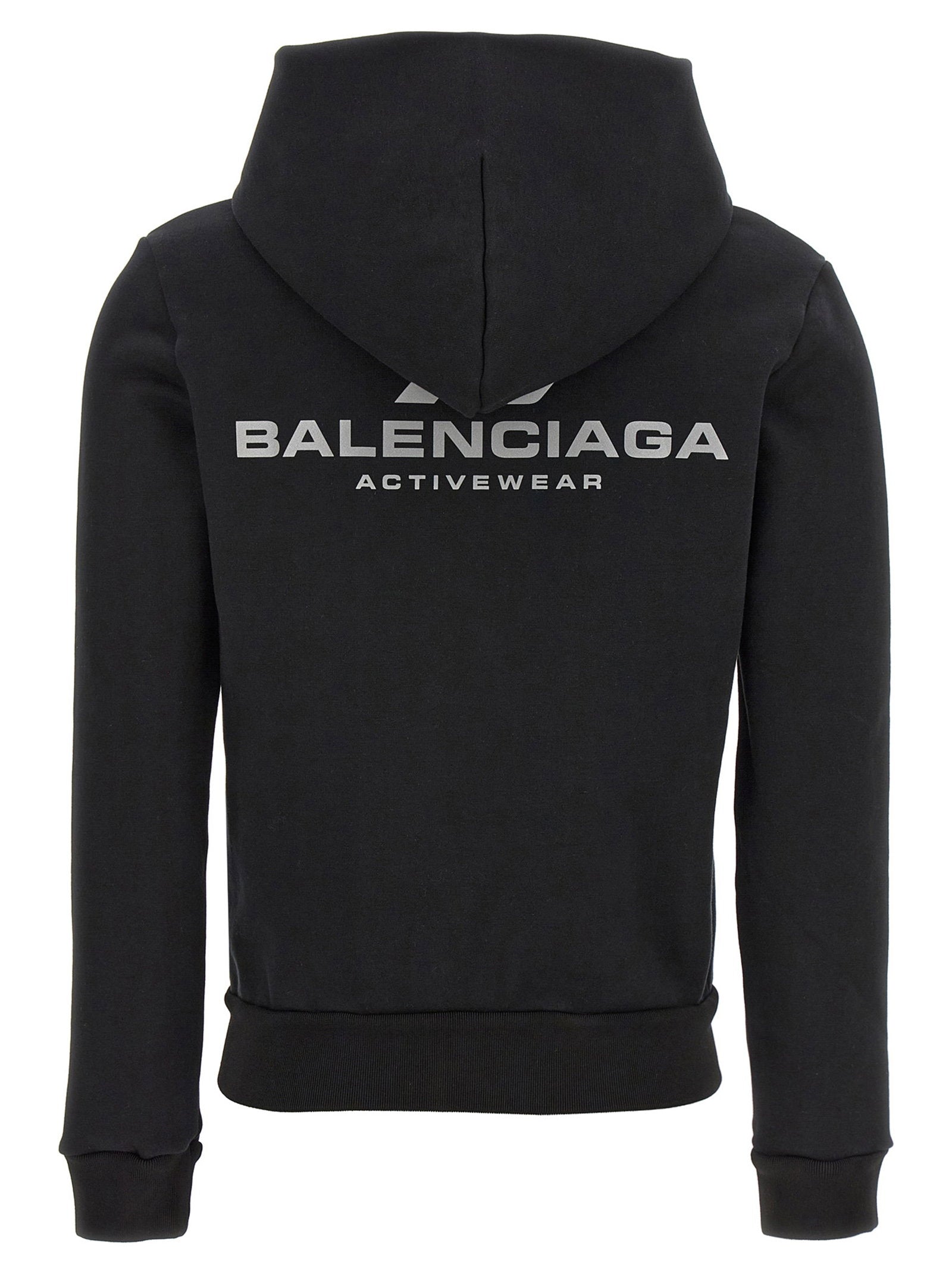Balenciaga Logo Print Hoodie – 92% cotton, 8% elastane - view 2