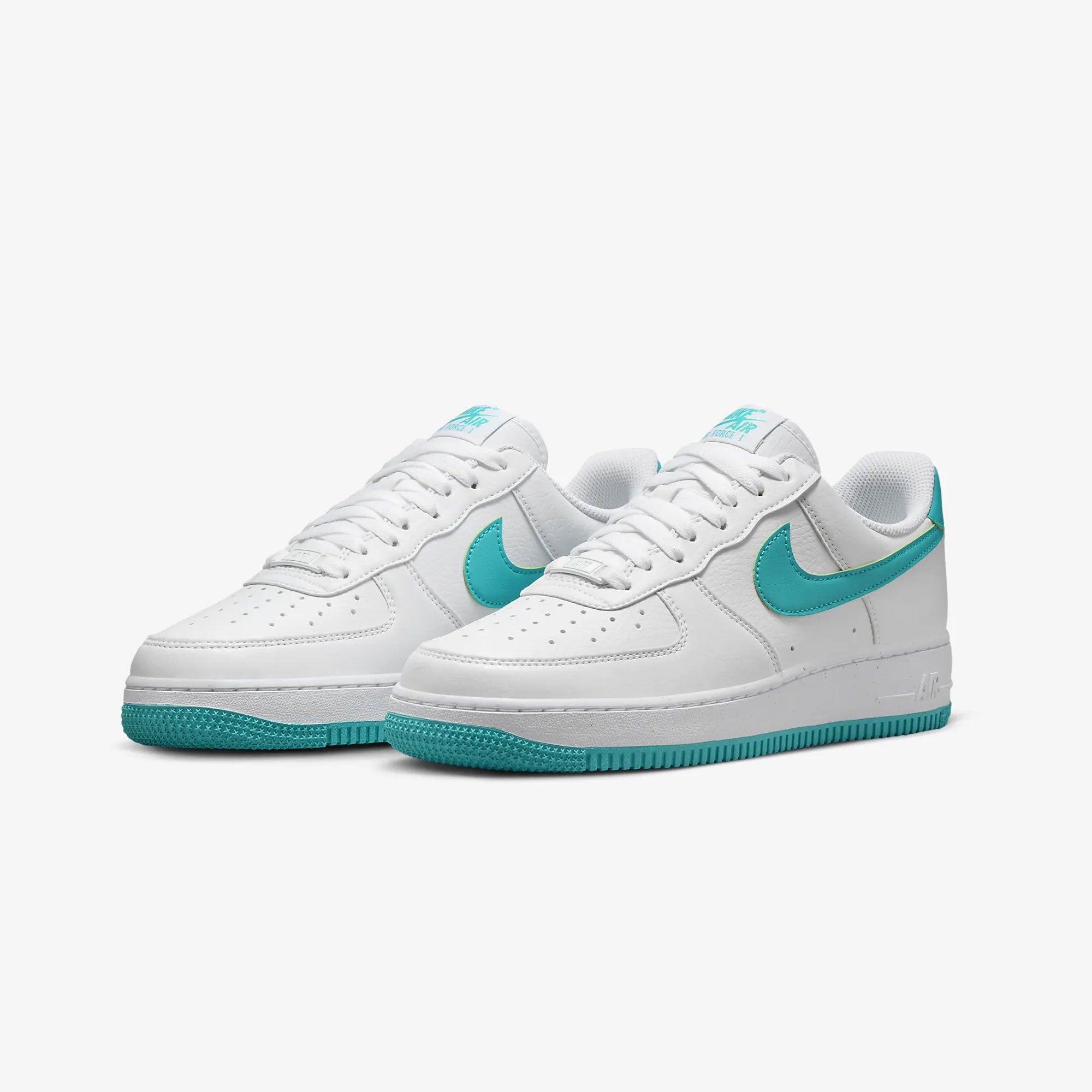 Nike | AIR FORCE 1 '07 NEXT NATURE { WHITE/DUSTY CACTUS-WHITE-VOLT - view 2