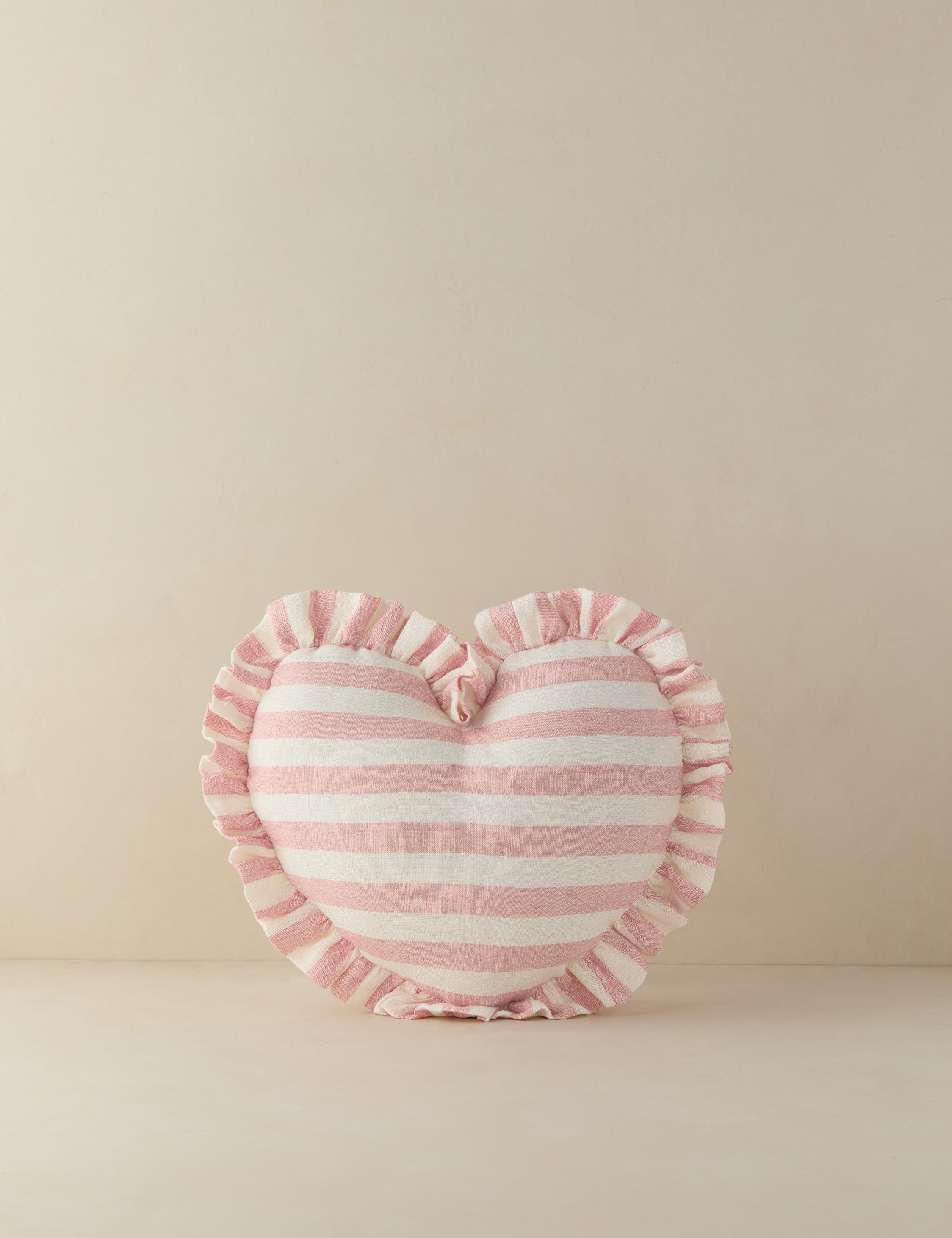 Lulu and Georgia Amaroso Linen Heart Pillow - view 2