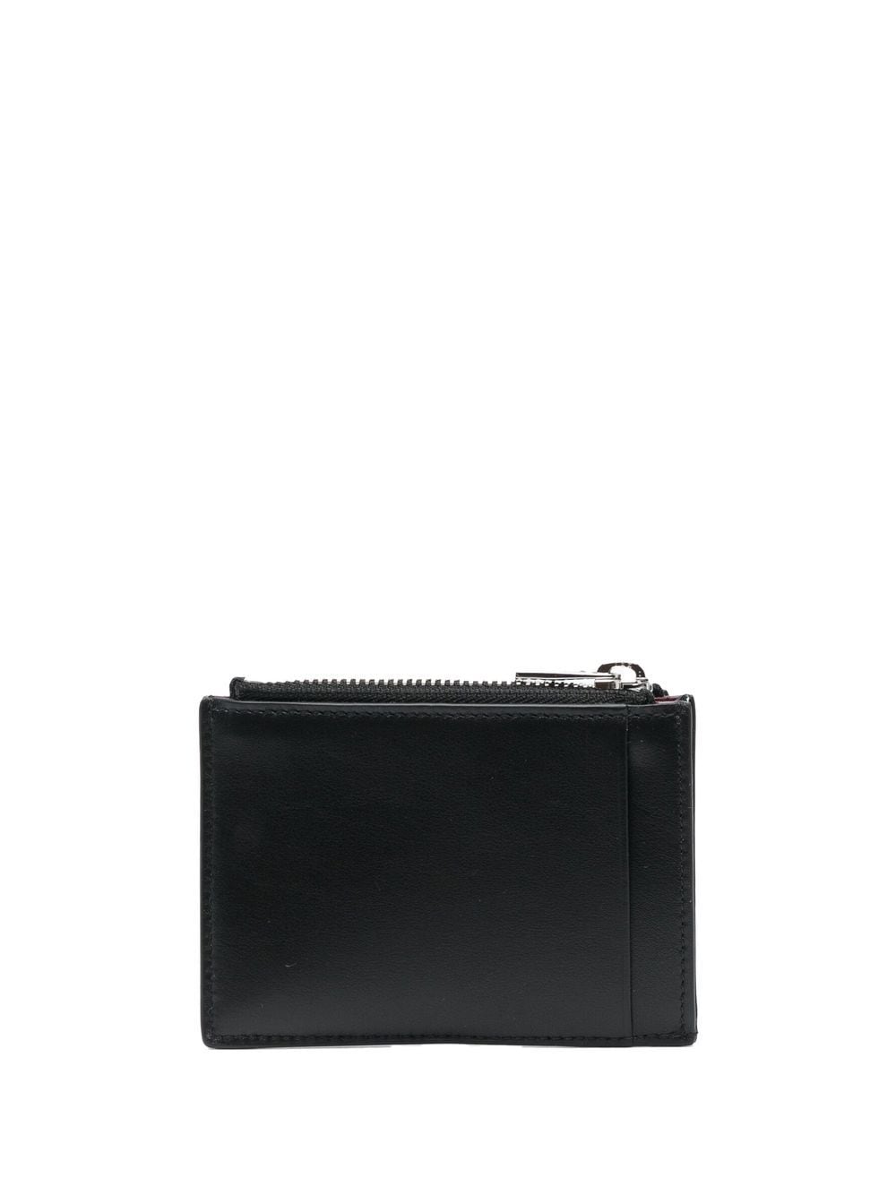 Alexander McQueen logo print cardholder – Outer: Calf Leather 100% - view 2