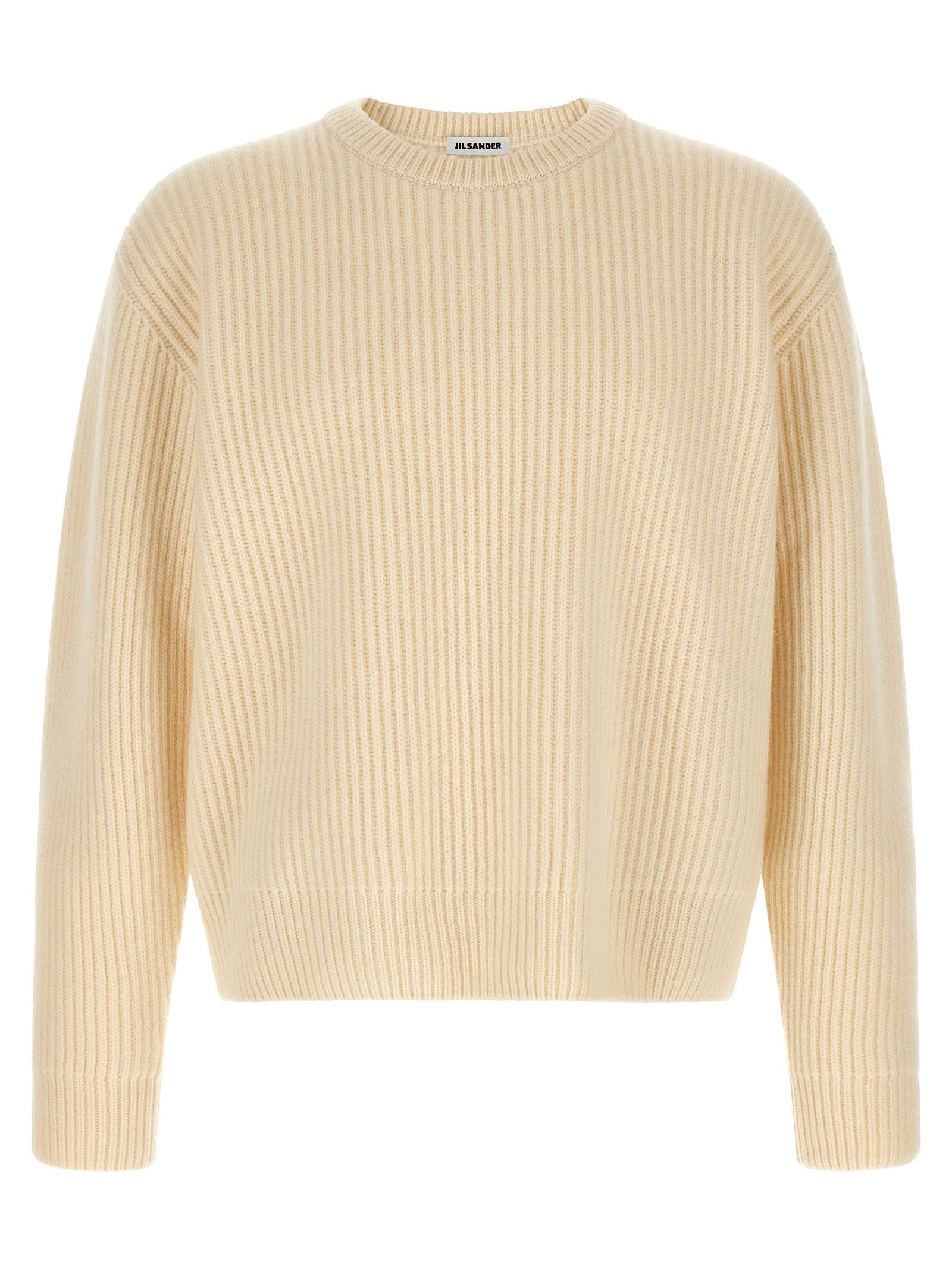 Jil Sander Fishermans Rib Sweater – 100% wool
