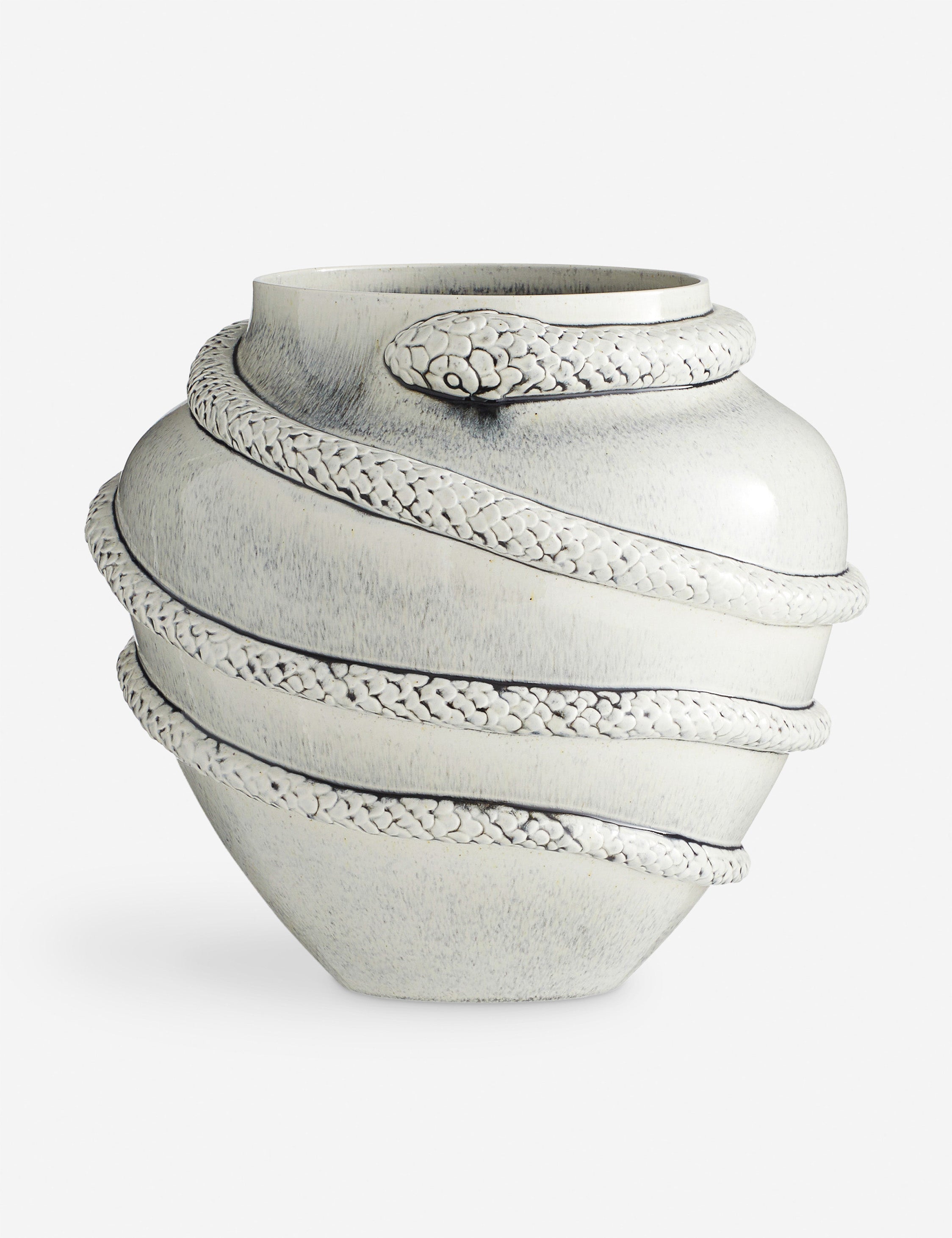Lulu and Georgia Godsick Vase by Arteriors – White