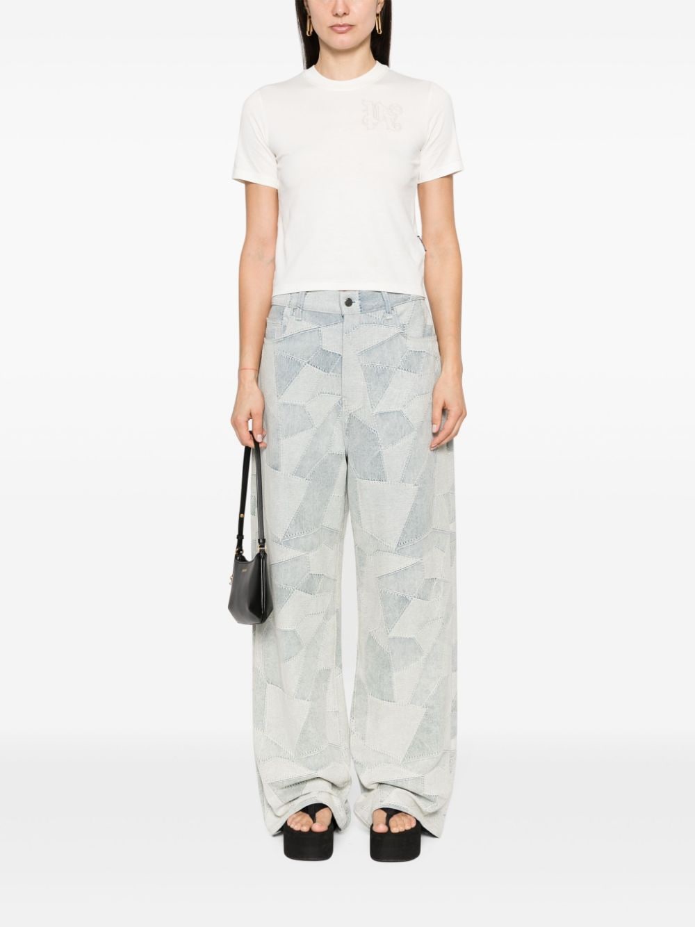 Palm Angels Logo cotton t-shirt - view 4