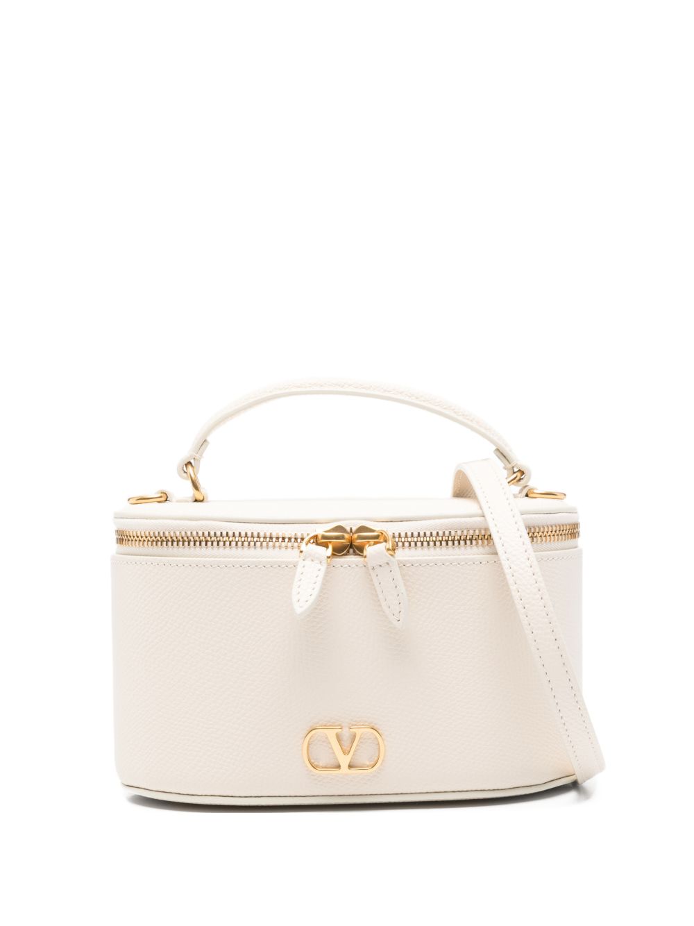 Valentino Garavani VLogo Bowling Bag – 100% Calf Leather