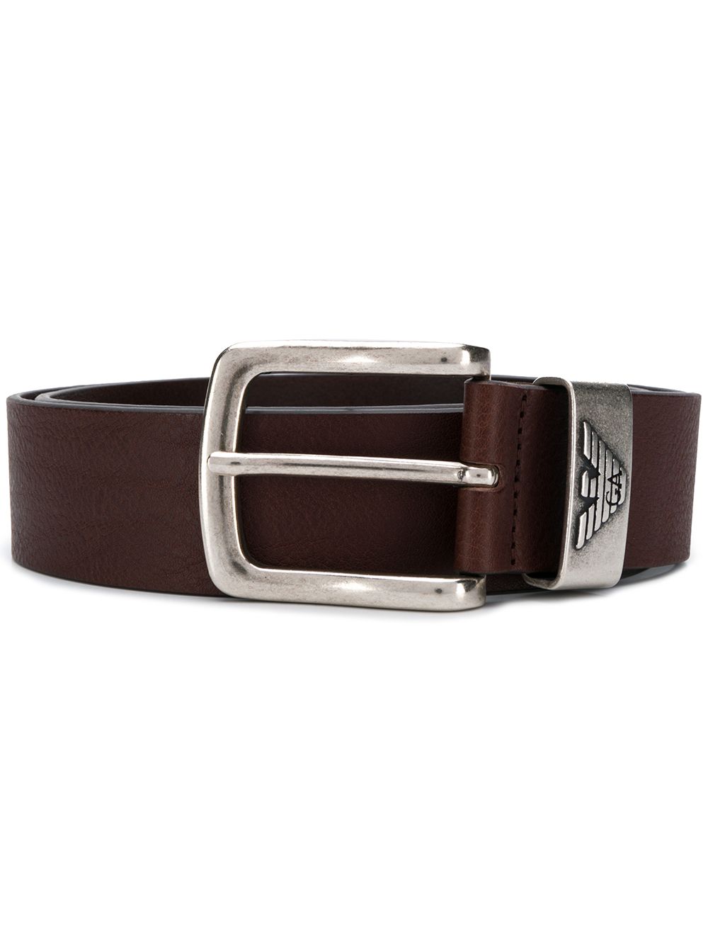 Emporio Armani Logo Belt – 100% Bovine Leather
