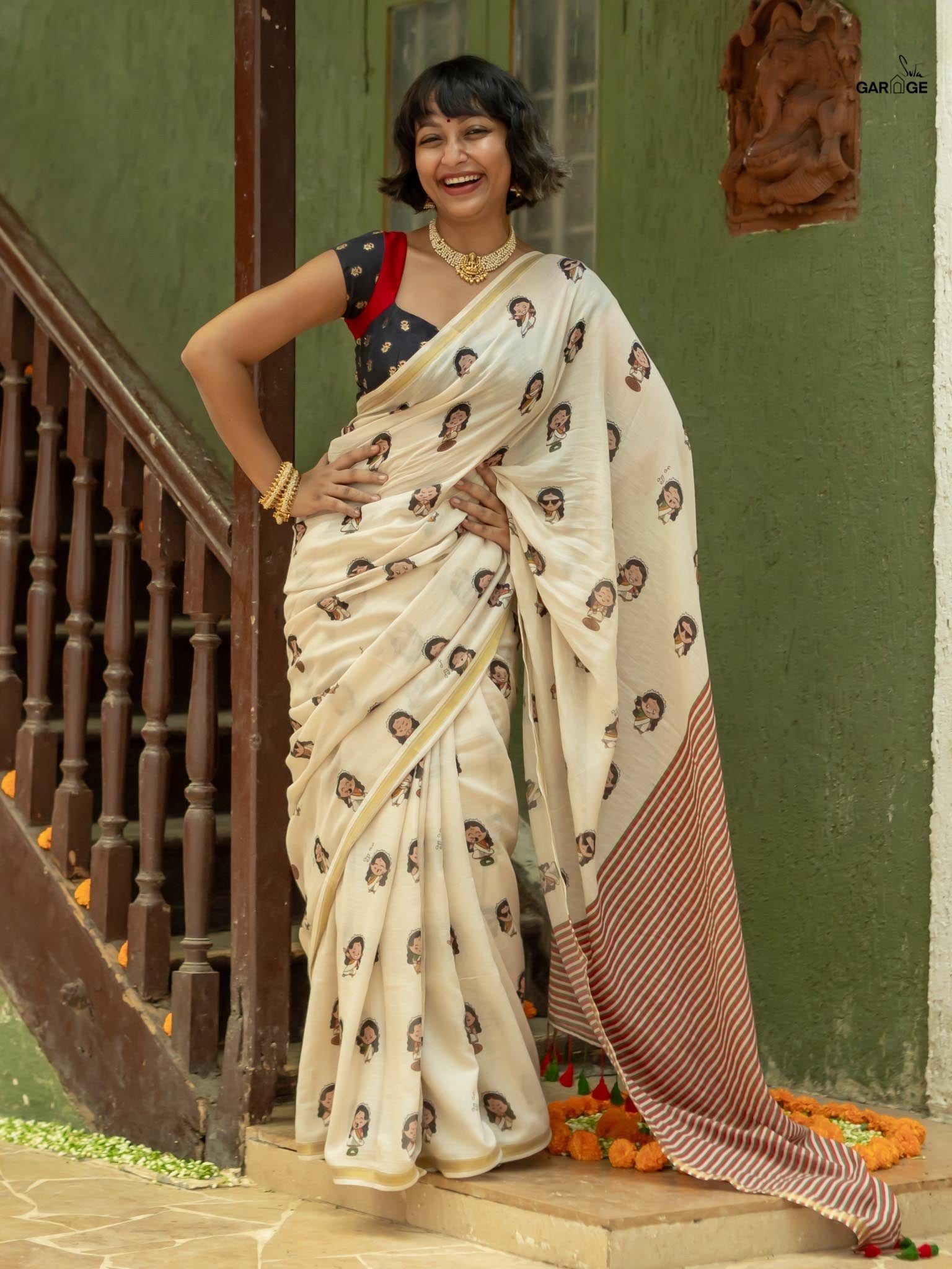 Women's sarees – suta.in Gar-3390 – Women's