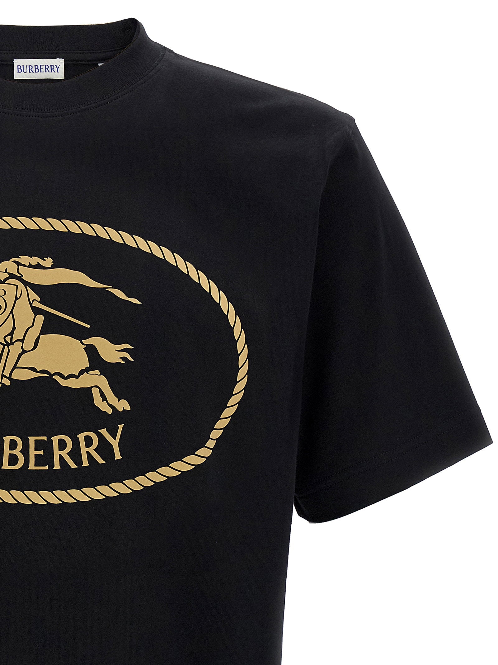 Burberry Knight Stamp T-shirt – 100% cotton - view 3
