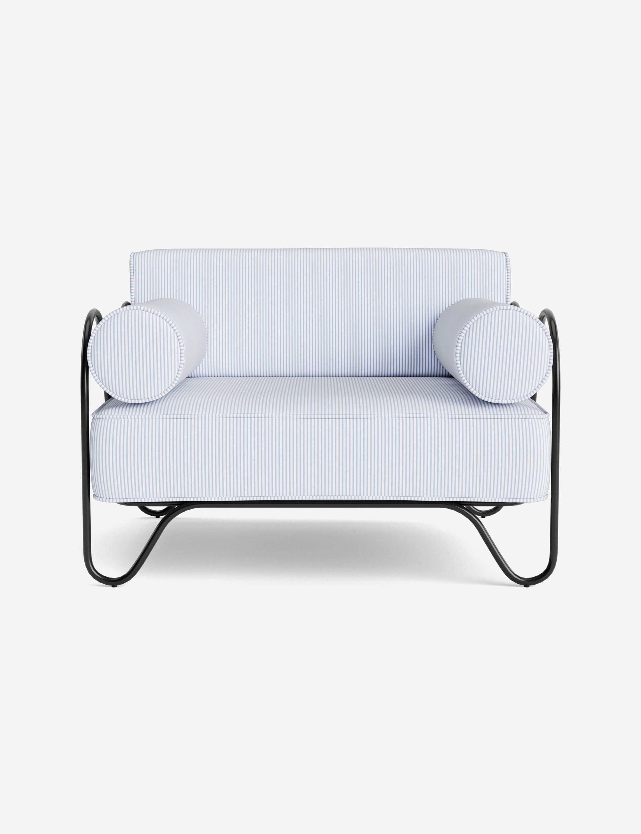Lulu and Georgia Peggy Outdoor Accent Chair Cushion by Sarah Sherman Samuel - view 11