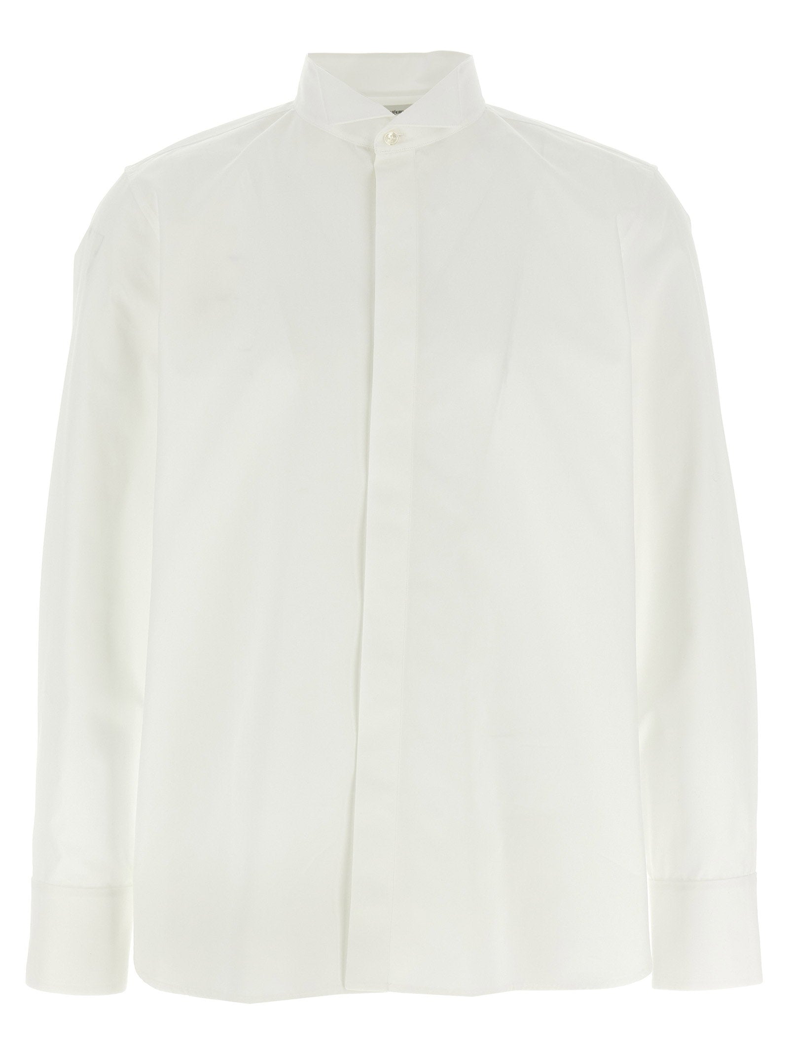 Saint Laurent Flap Collar Shirt – 100% cotton