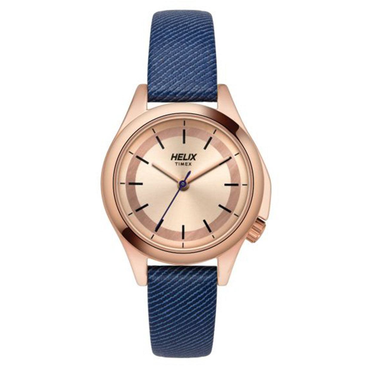 Helix Denim Inspired Rose Gold Dial