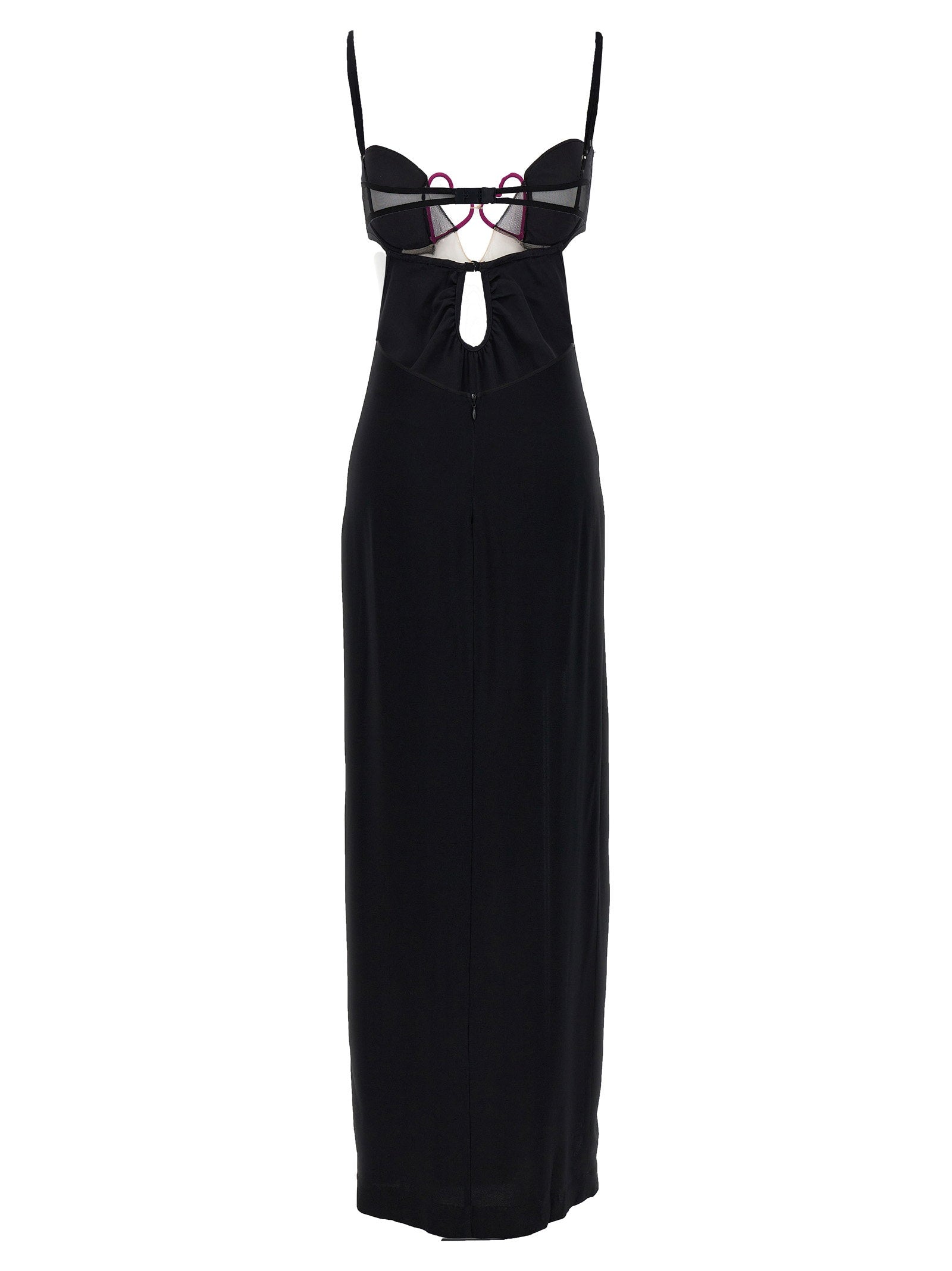Nensi Dojaka Heart Bra Long Dress – 95% viscose 5% elastane - view 2