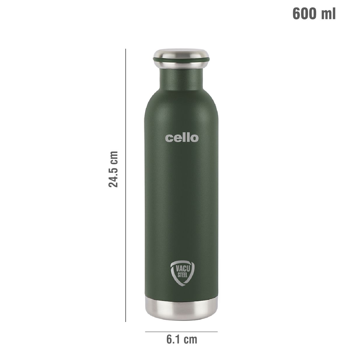 Cello Duro Mac Flask, Vacusteel Water Bottle - view 30