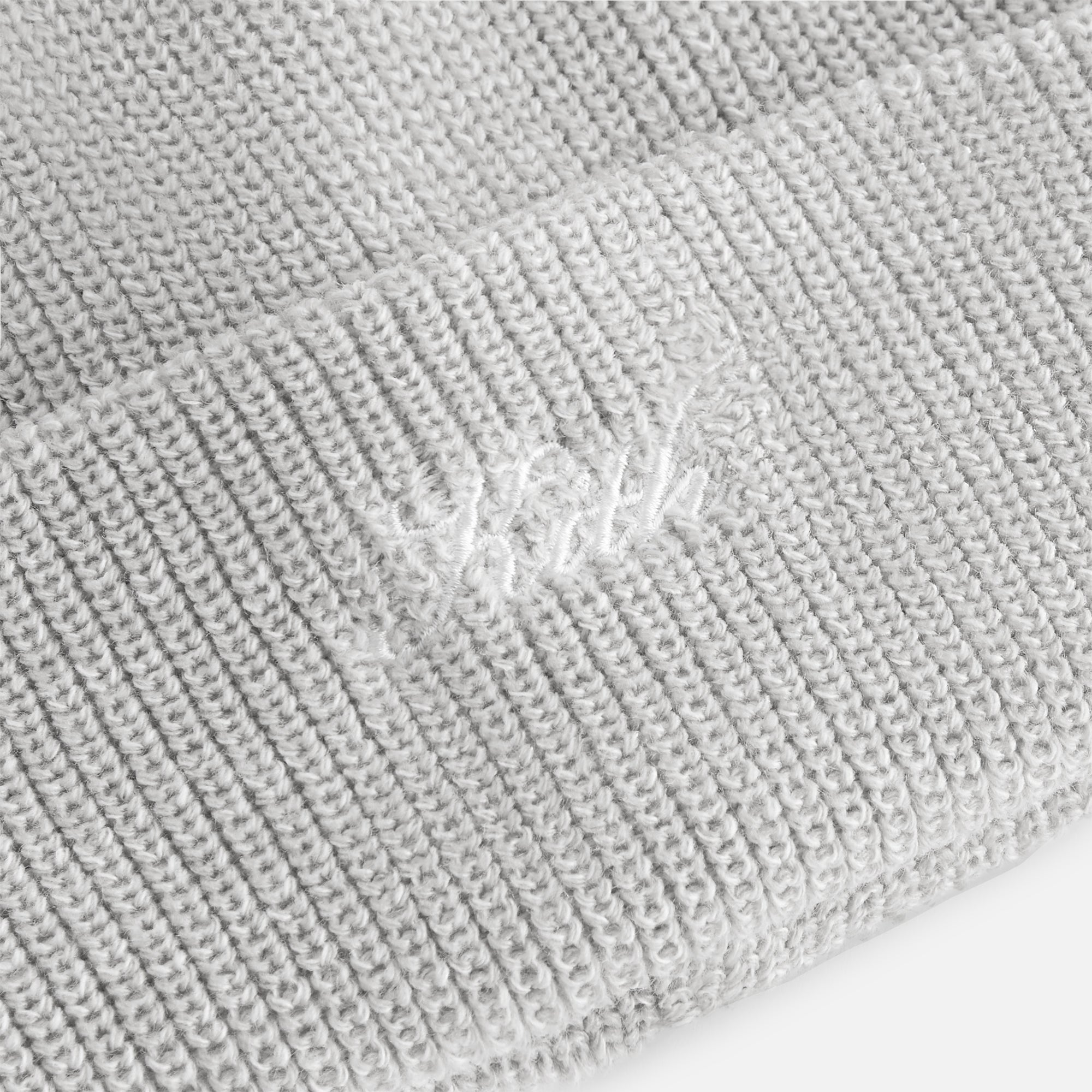 Kith Women Script Classic Beanie - Light Heather Grey - view 3